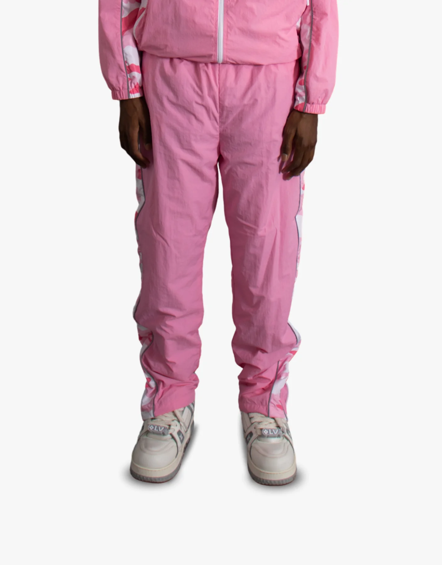 NYLON TROUSERS [PINK]