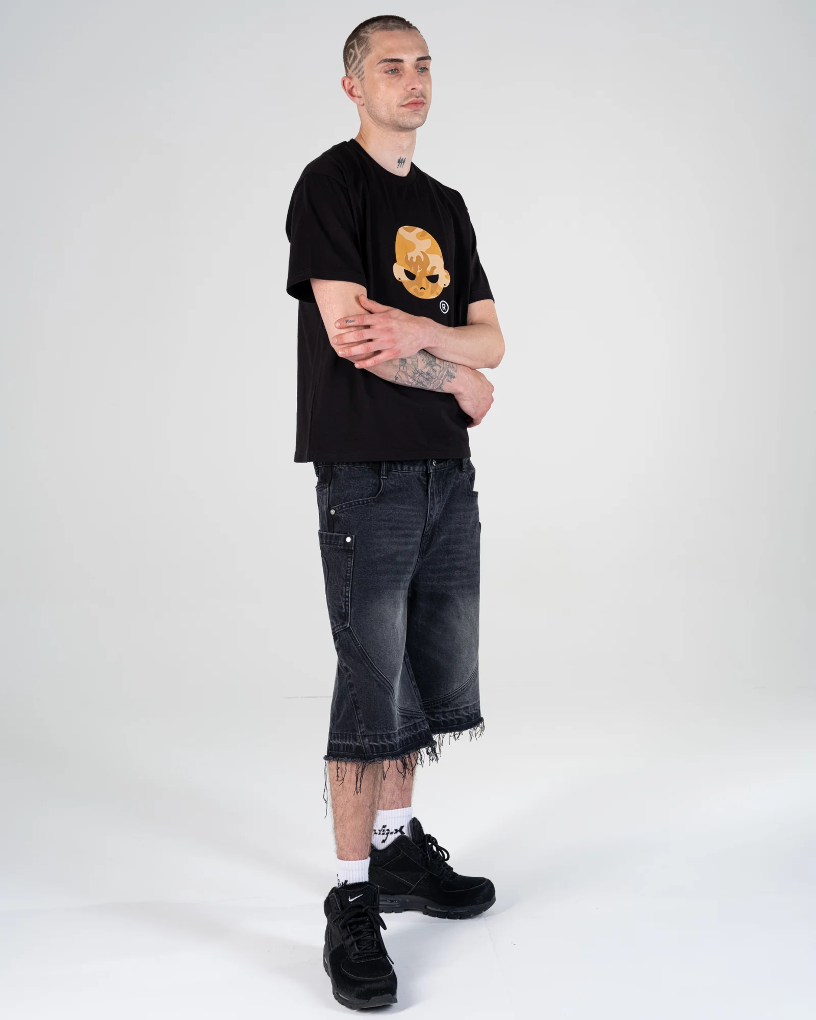 HEAD CAMO TEE [ORANGE]
