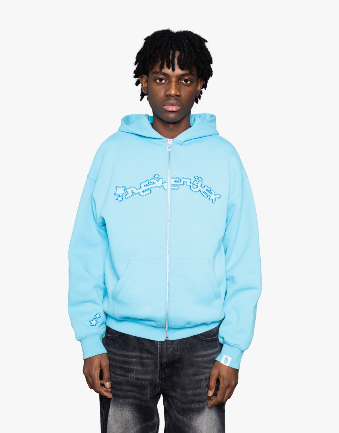 'RVXSTUDIO' ZIP UP [BLUE]
