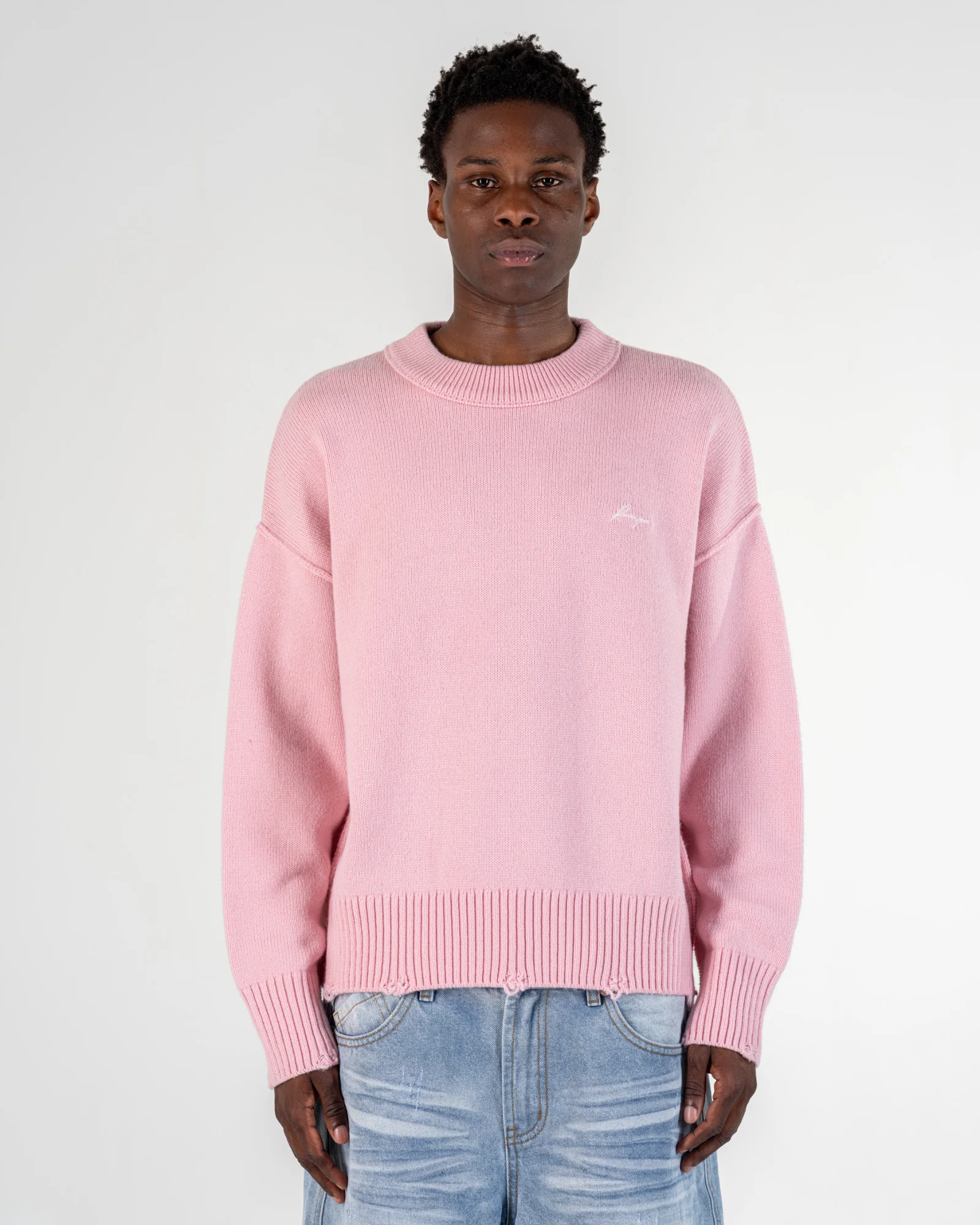 KNIT SWEATER [PINK]