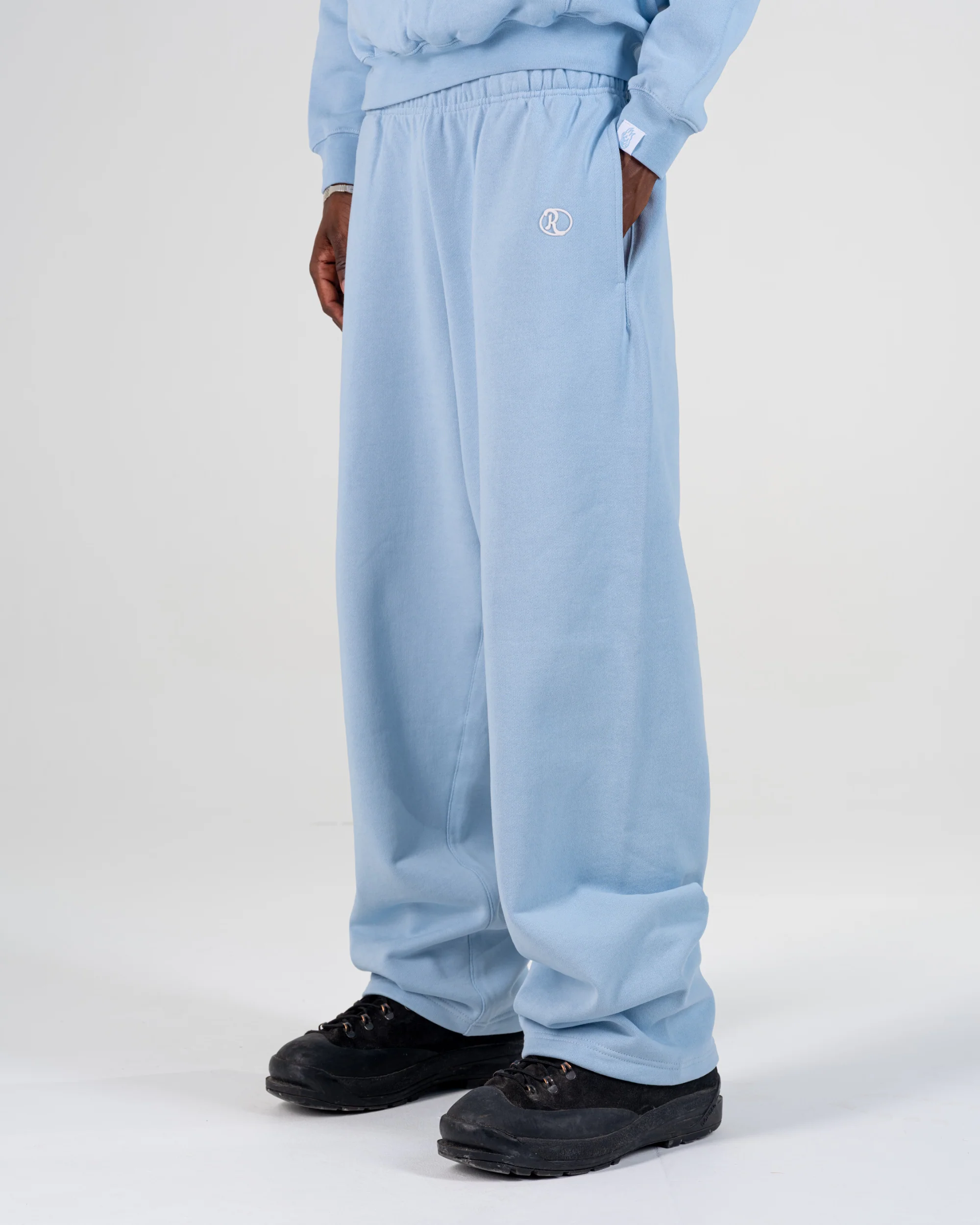 BAGGY JOGGERS PANTS [BABY BLUE]