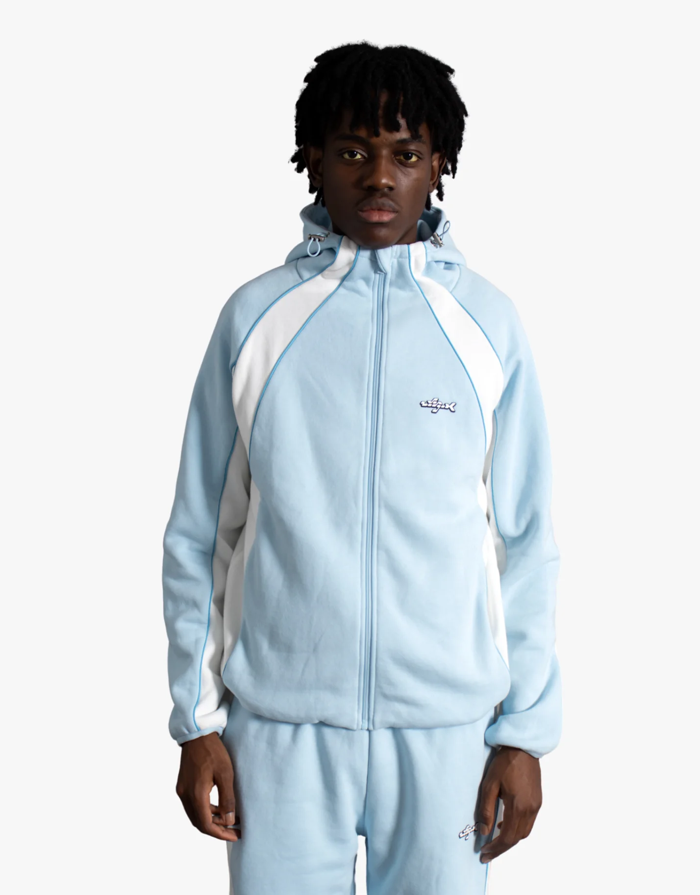DOUBLE LAYER JACKET [BLUE]