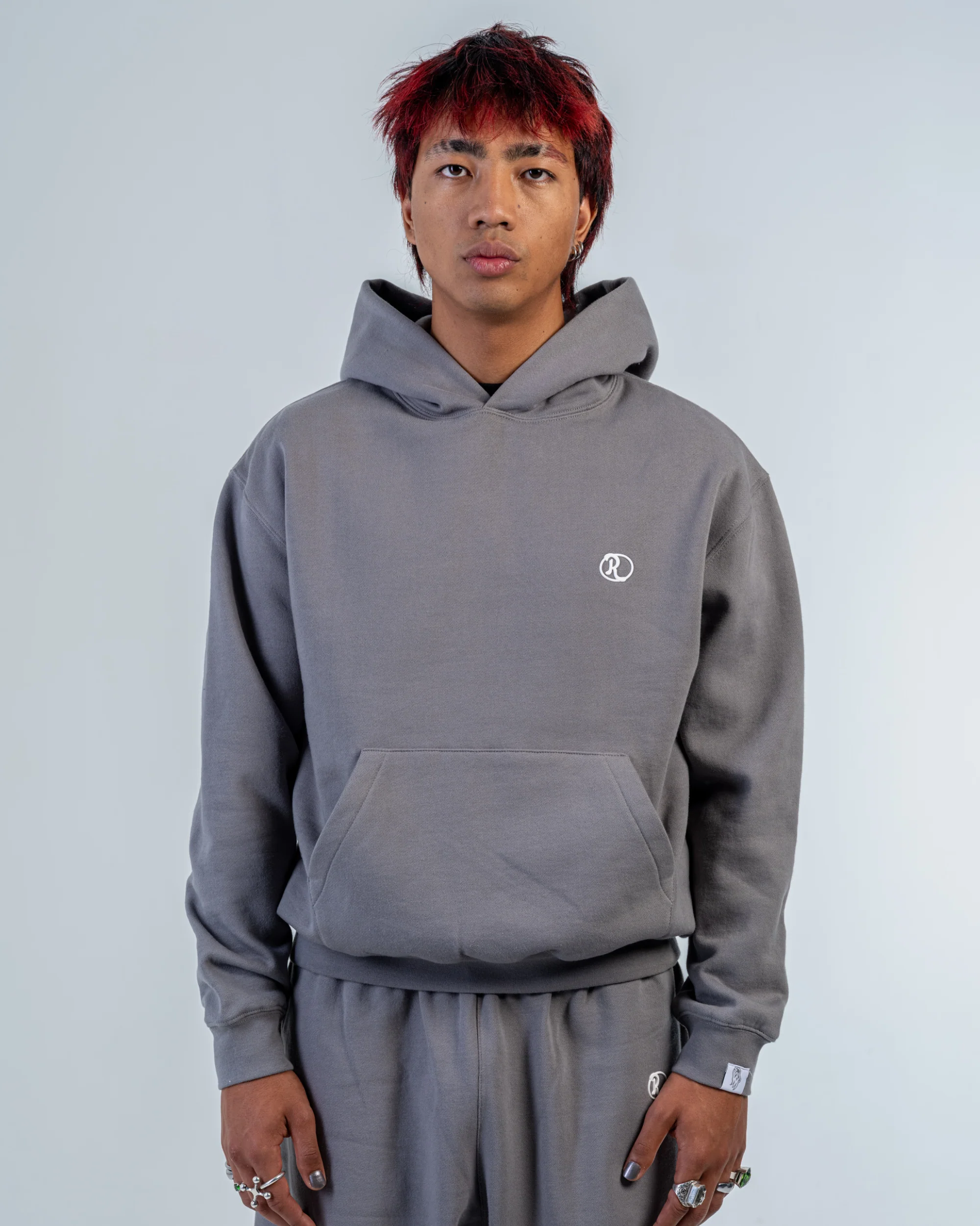 HOODIE [STONE GREY]