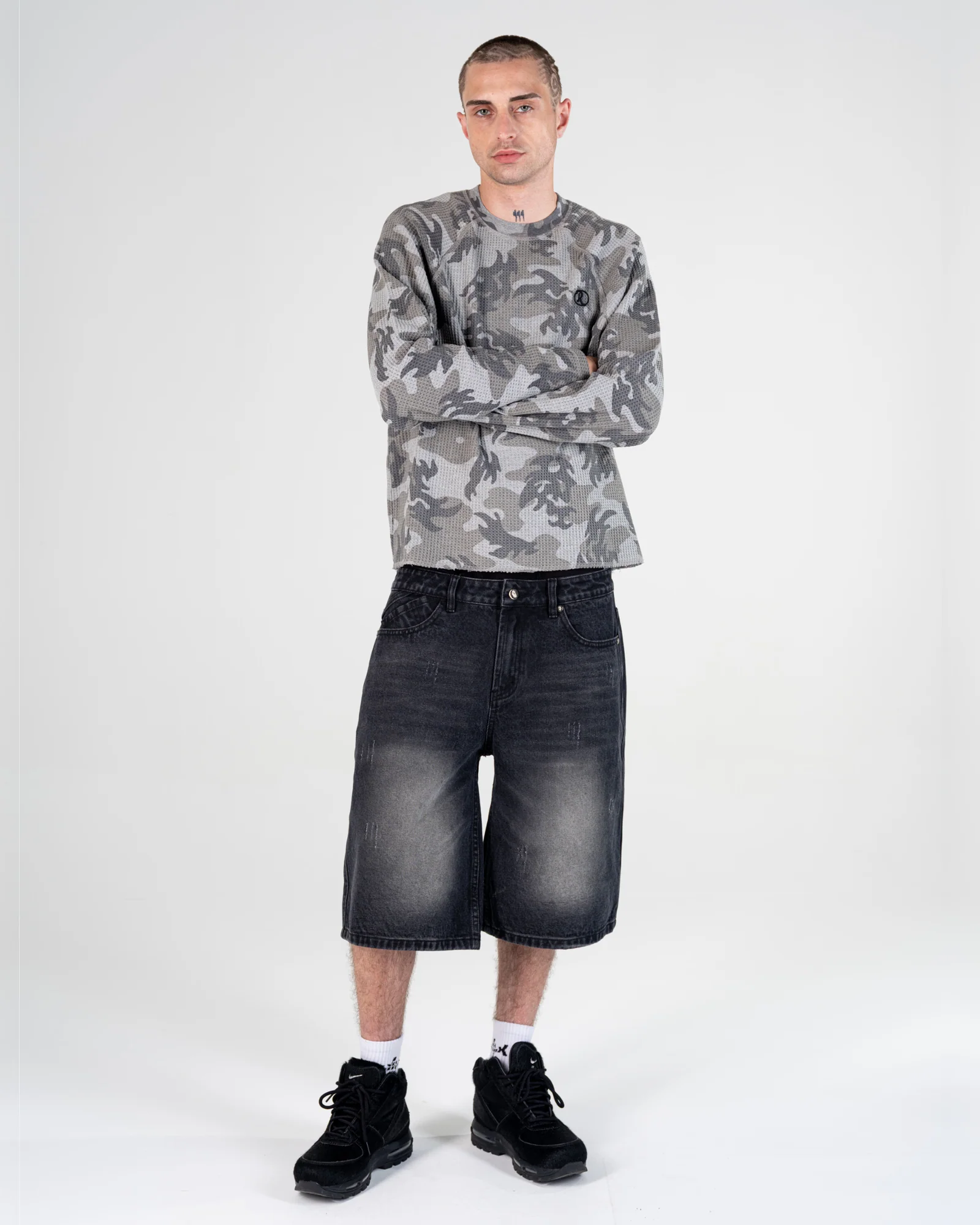 BAGGY JORTS [BLACK]