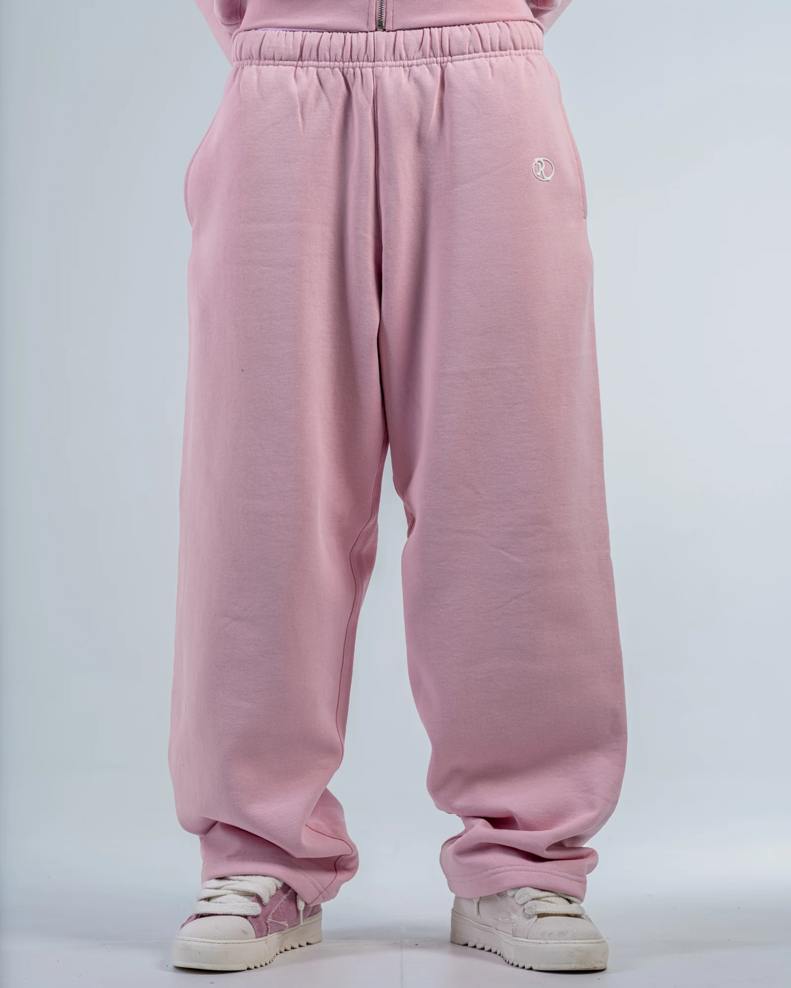 BAGGY JOGGERS PANTS [BABY PINK]