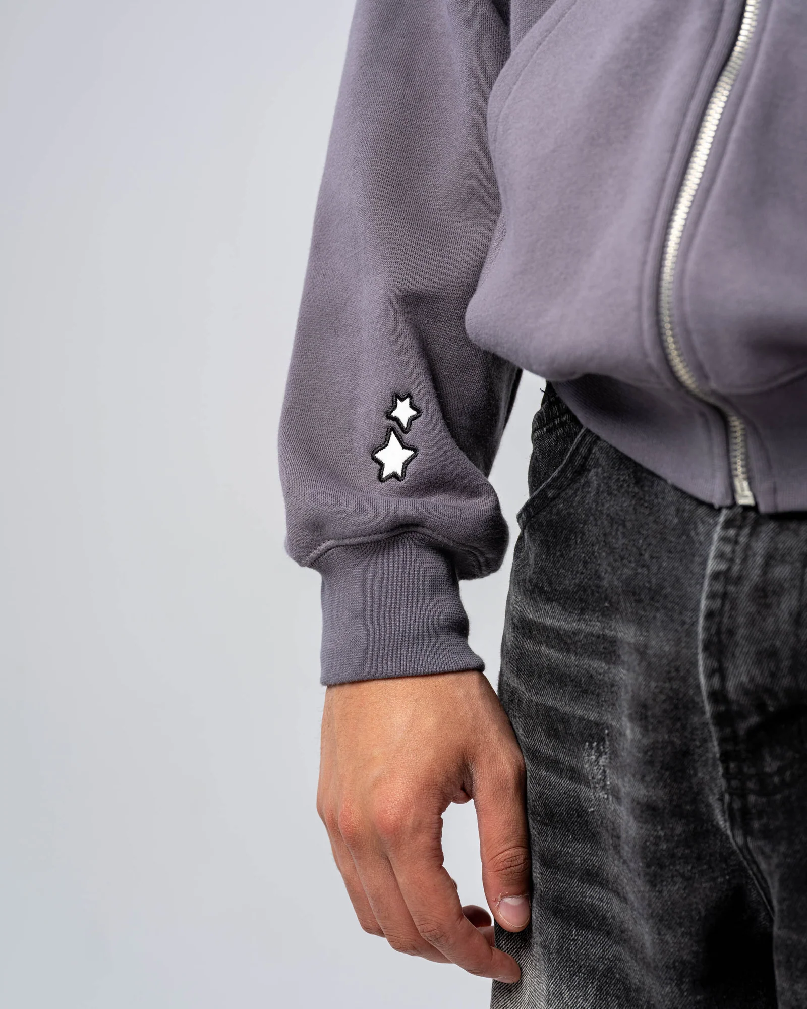 'RVXSTUDIO' ZIP UP [GREY]