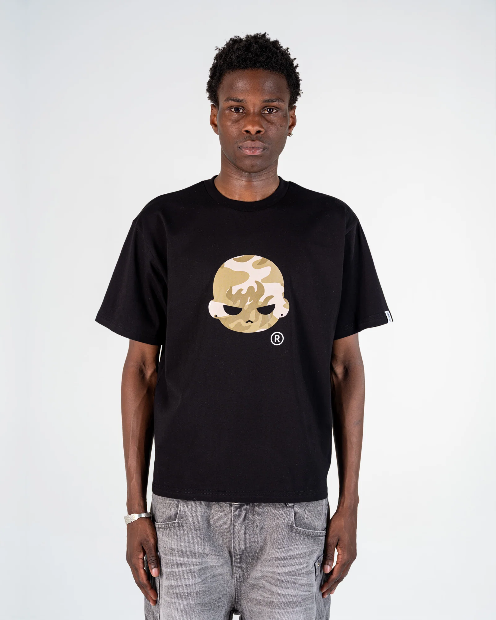HEAD CAMO TEE [GREEN]