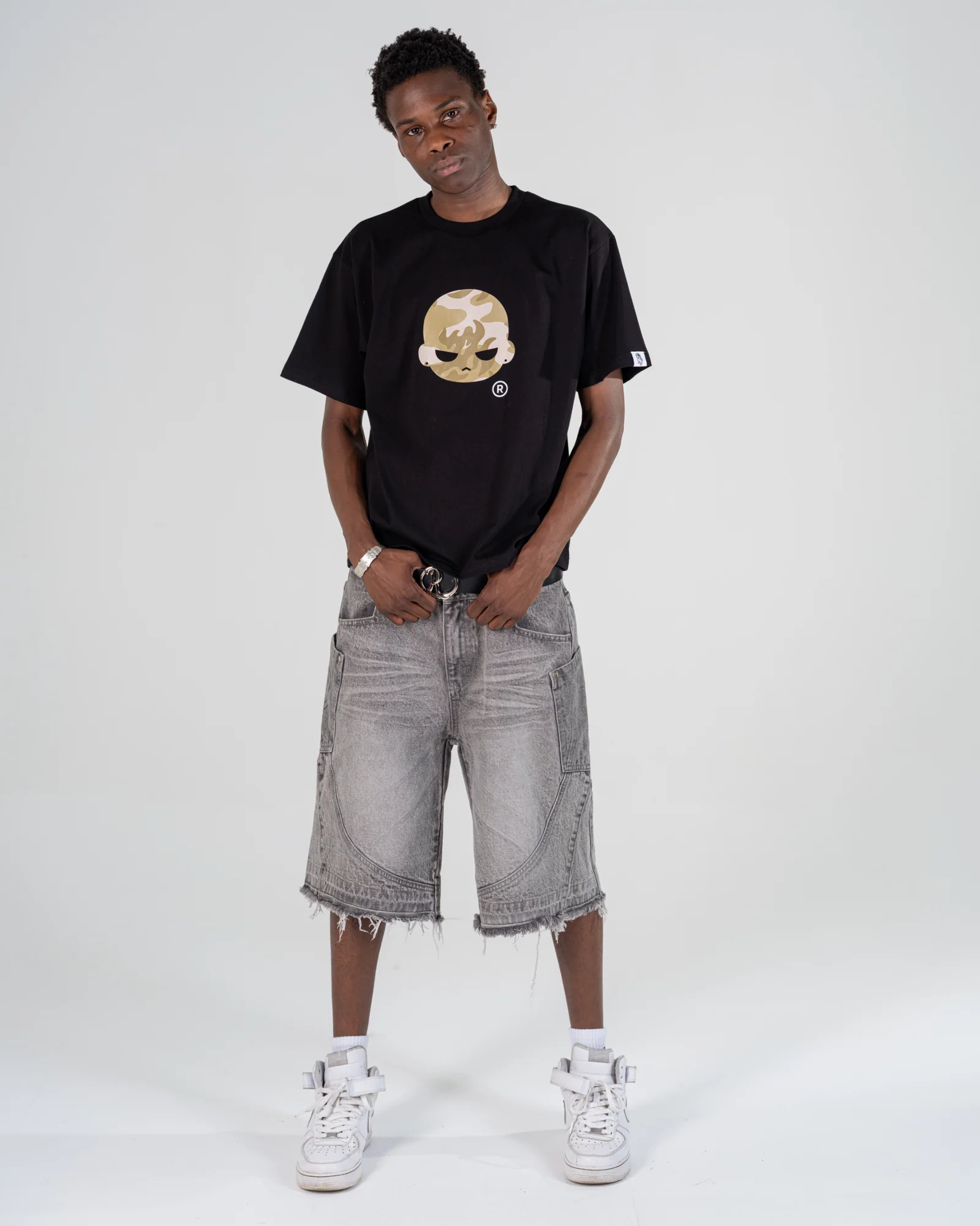 HEAD CAMO TEE [GREEN]