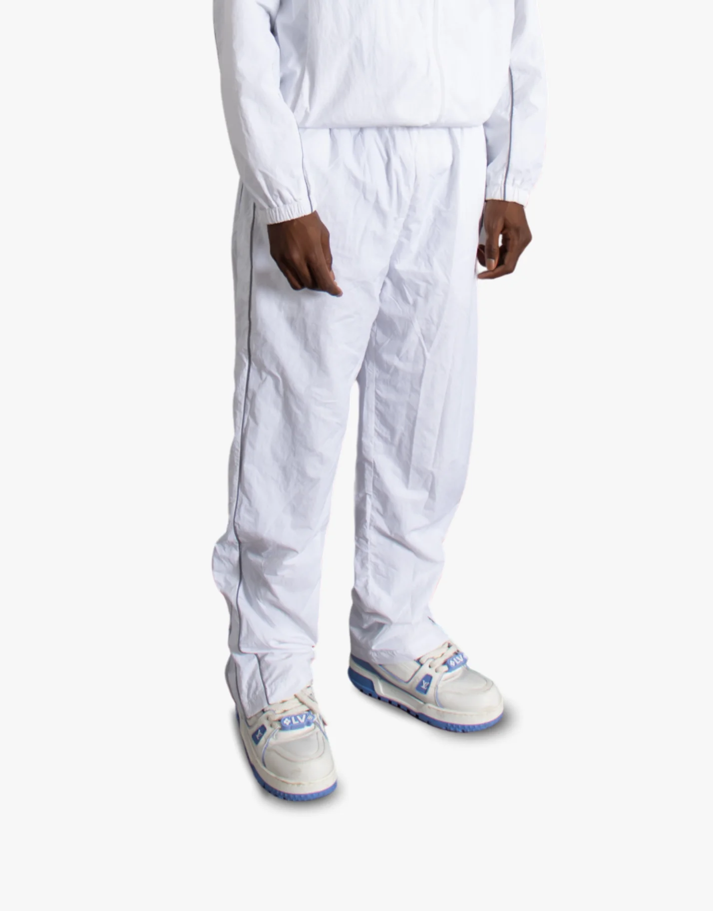 NYLON TROUSERS [WHITE]