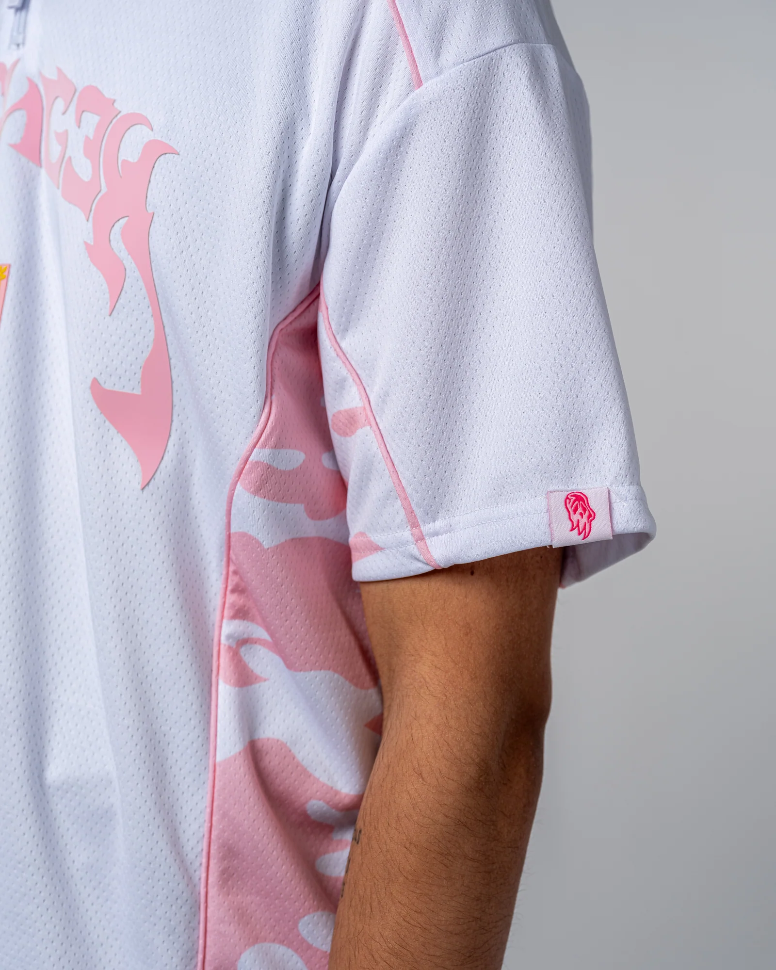 CAMO POLO SHIRT [PINK]