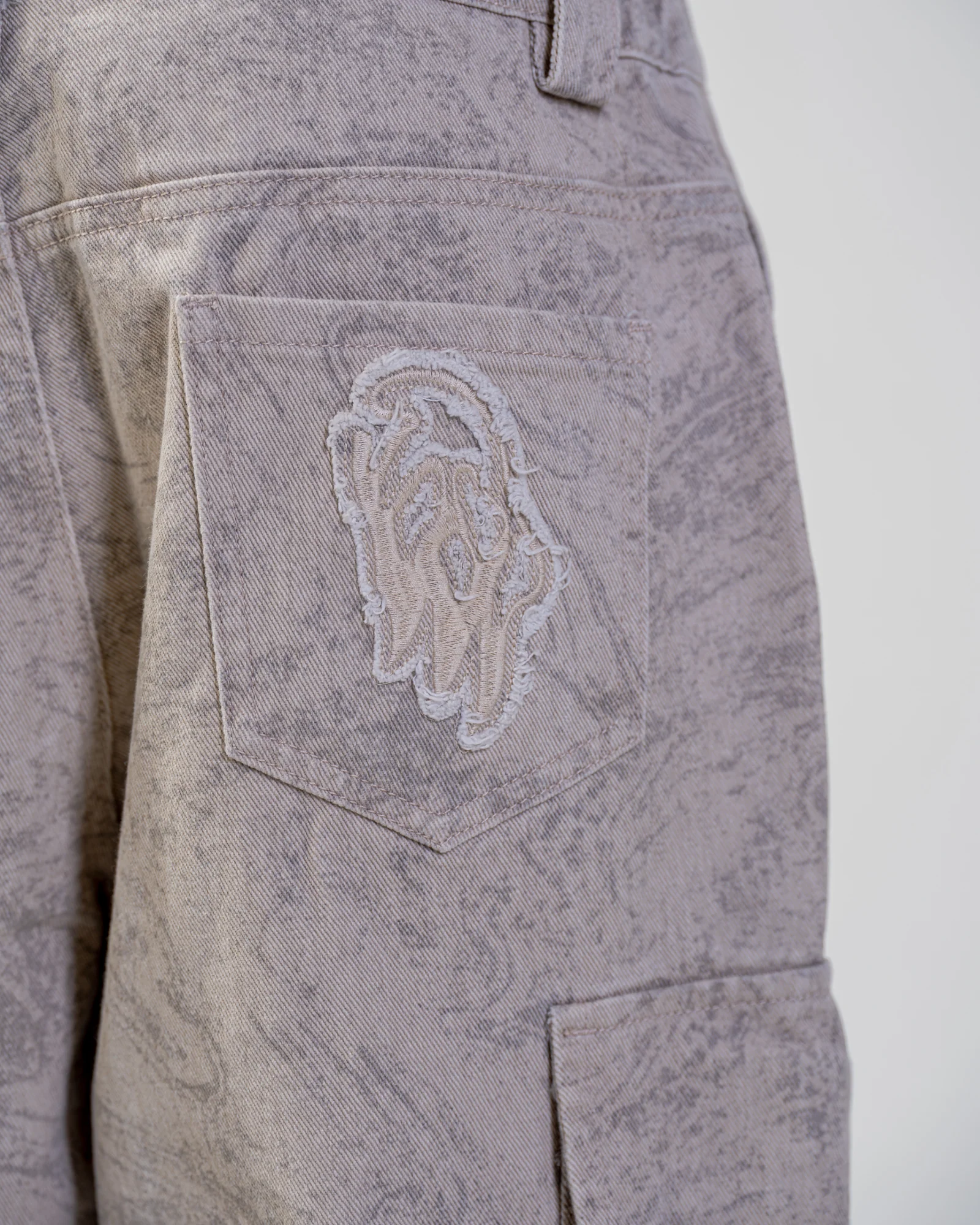 BAGGY CARGO PANTS [BEIGE]