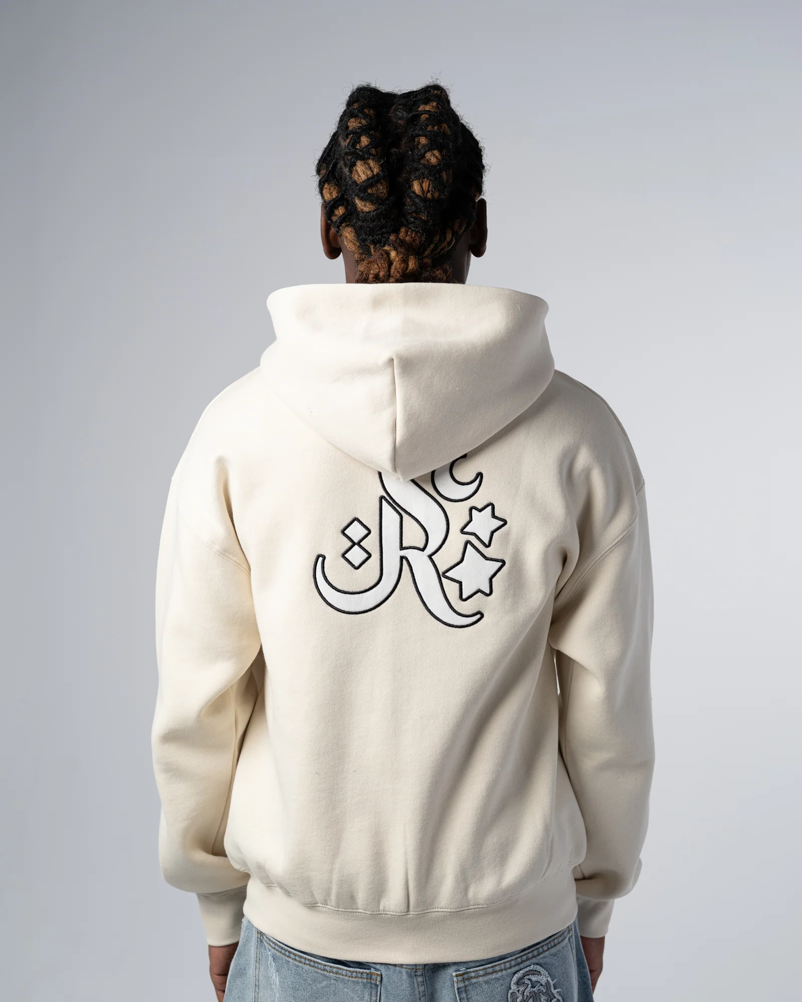 'RVXSTUDIO' ZIP UP [BEIGE]