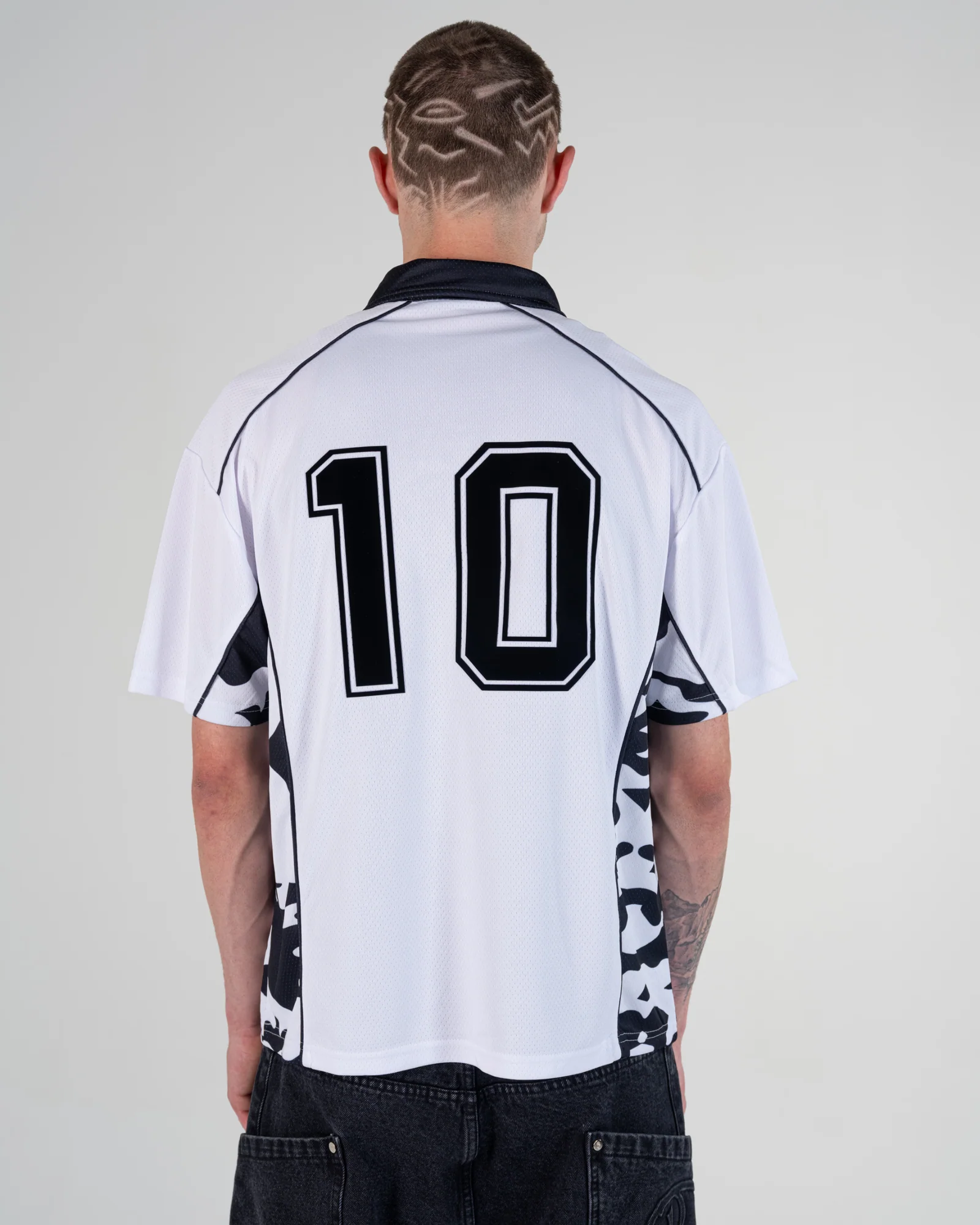 CAMO POLO SHIRT [BLACK]