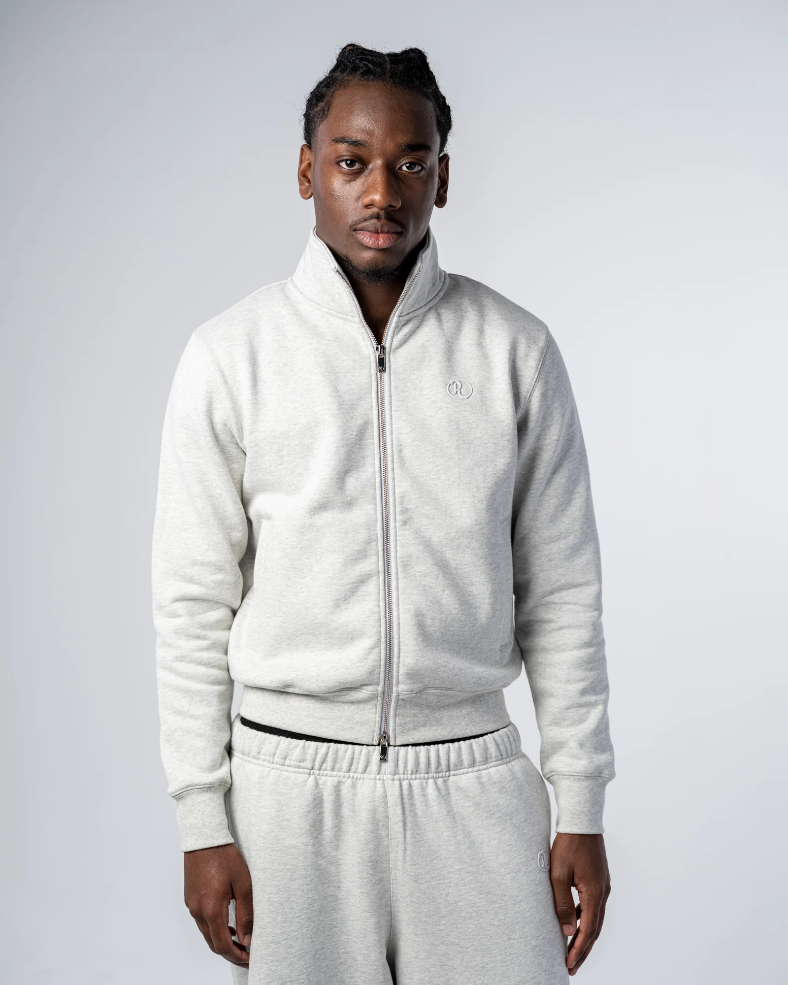 DOUBLE ZIP JACKET [GRAY]
