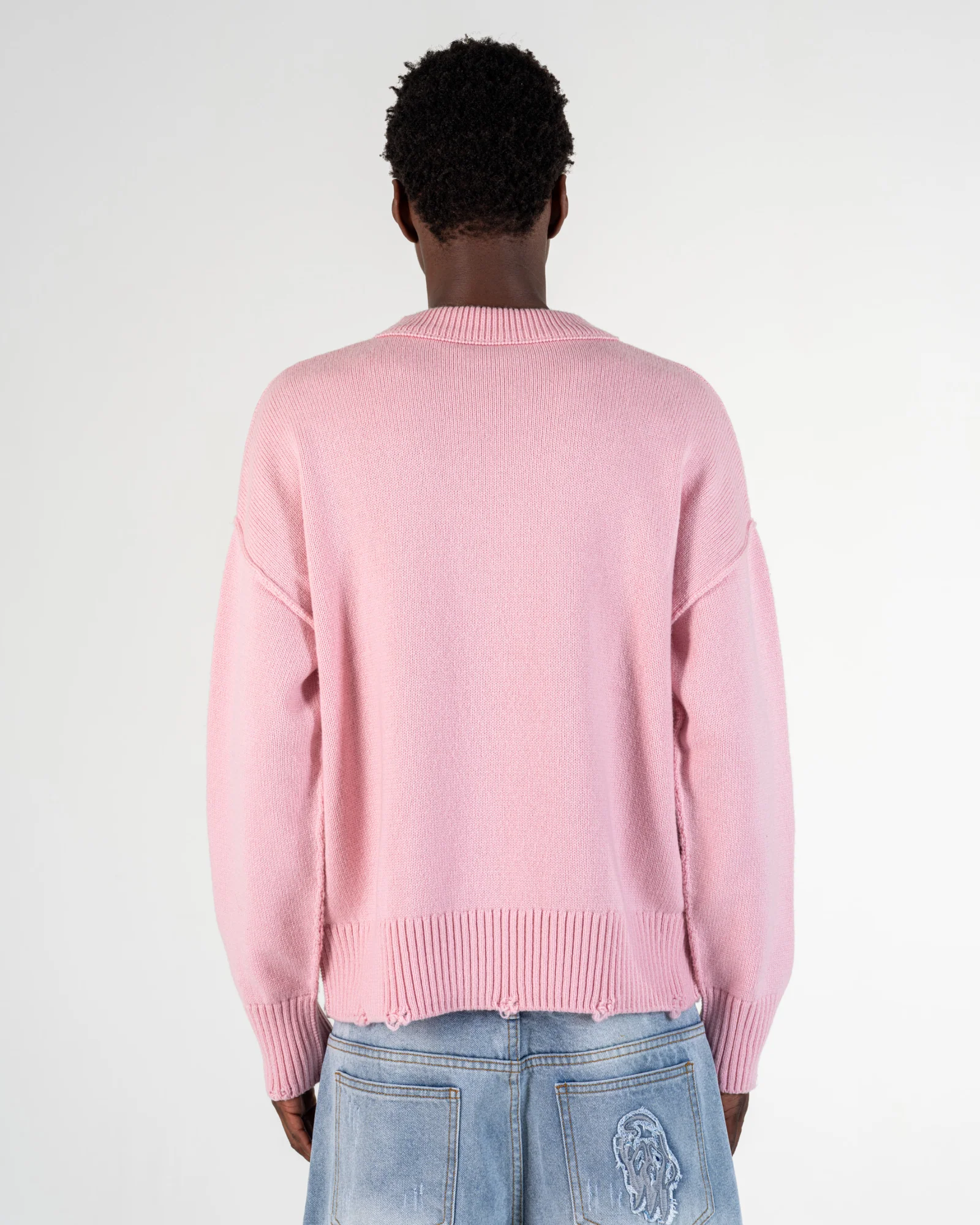 KNIT SWEATER [PINK]