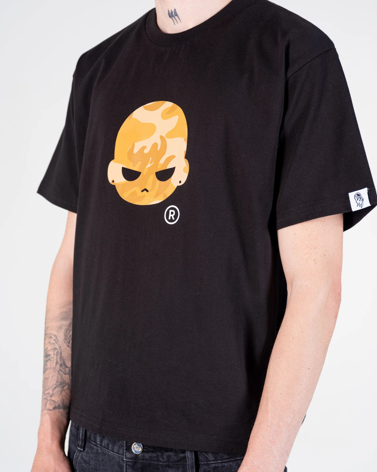 HEAD CAMO TEE [ORANGE]