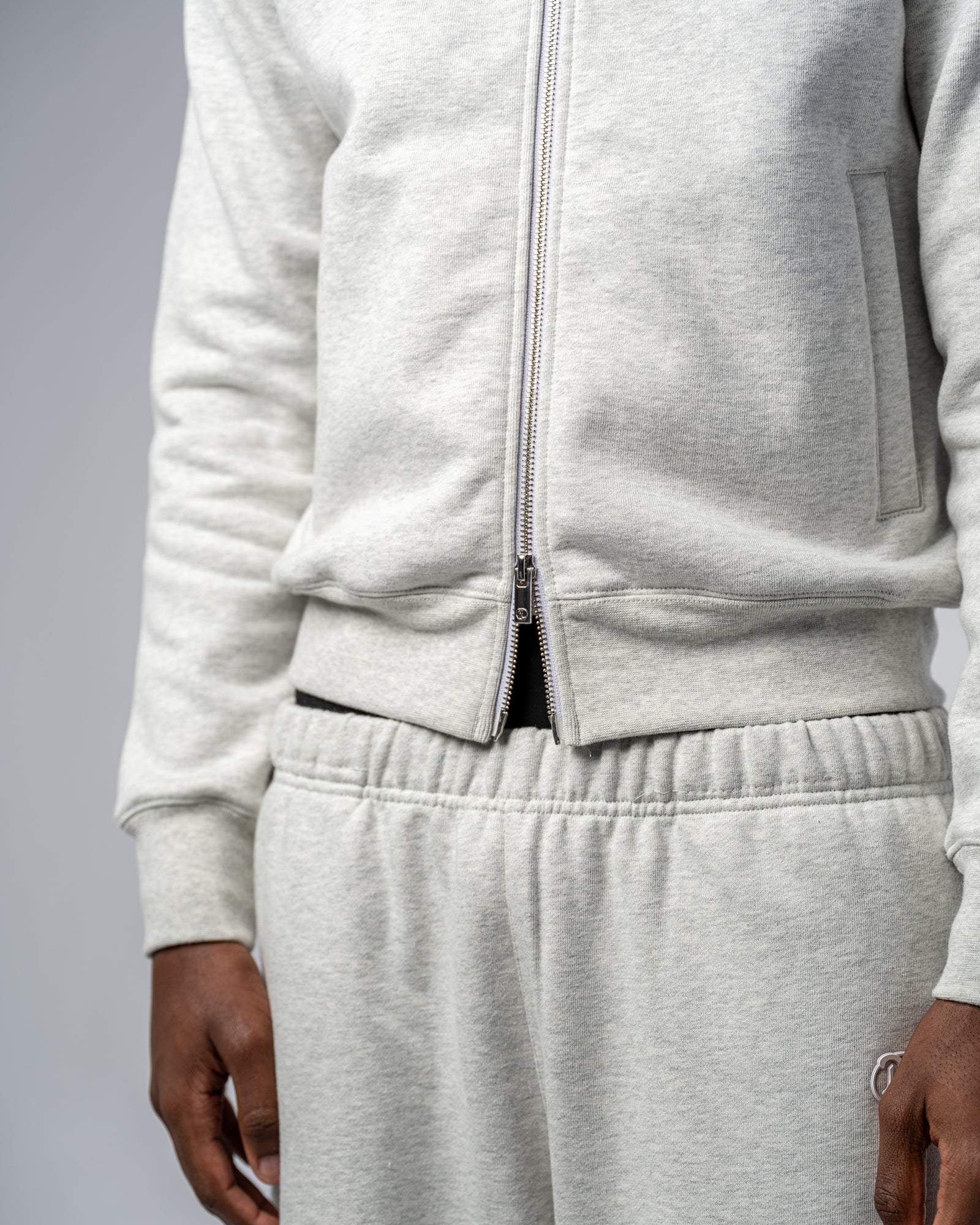 DOUBLE ZIP JACKET [GRAY]