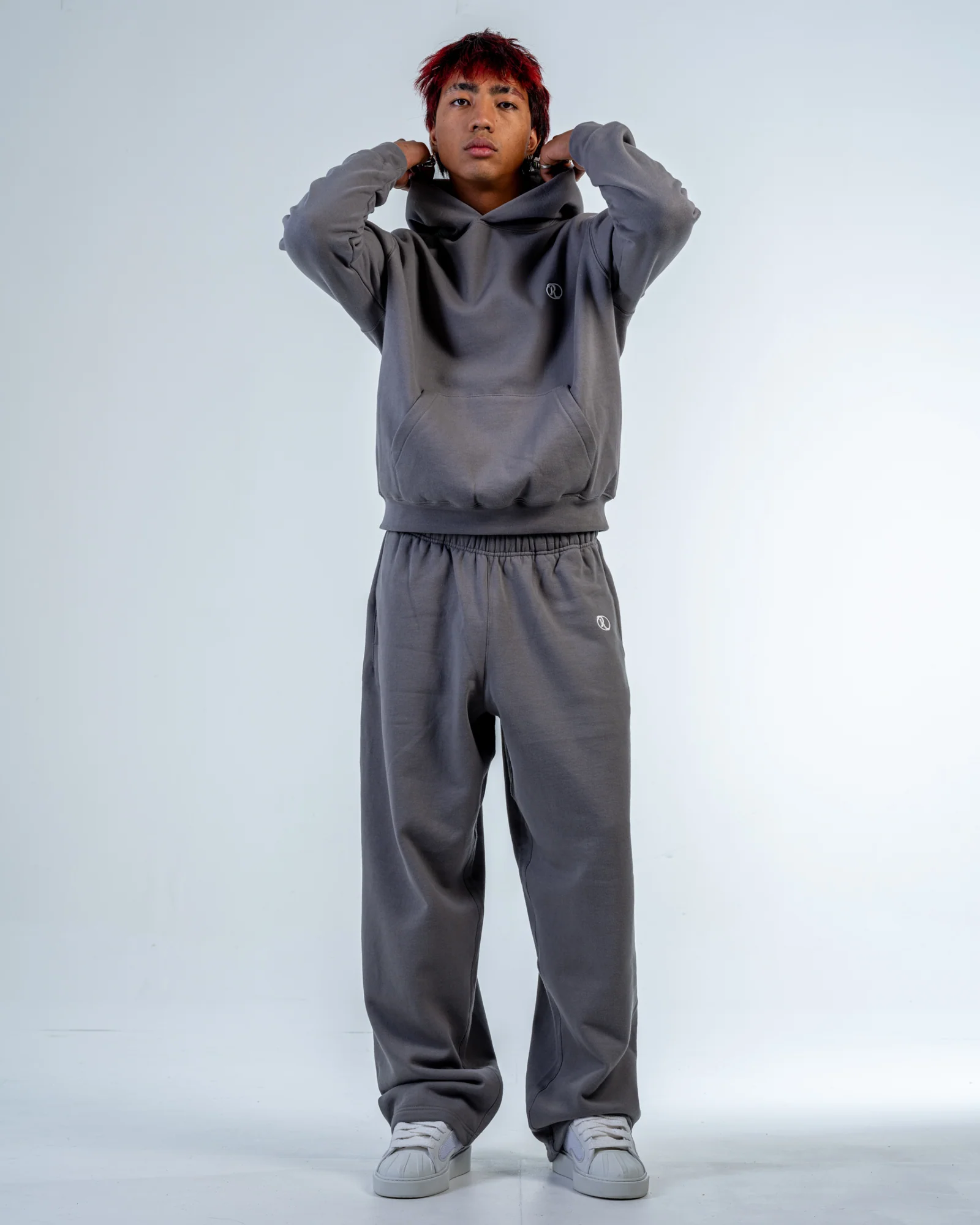 HOODIE [STONE GREY]