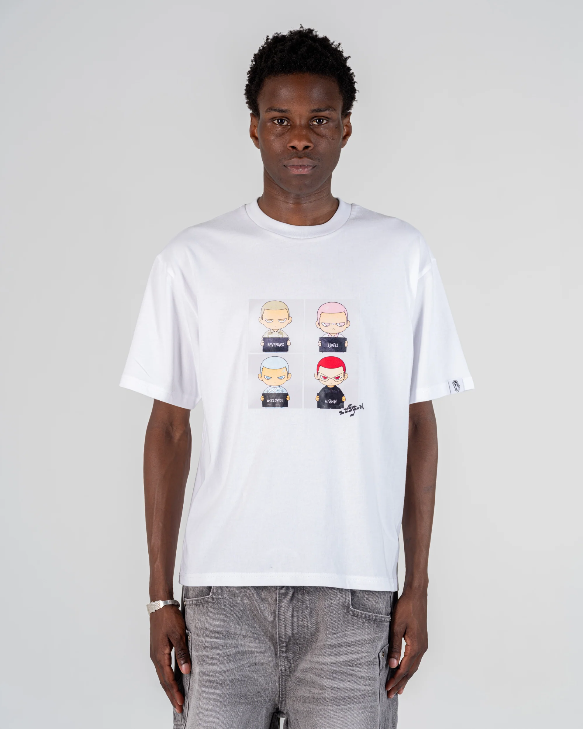 MUGSHOT TEE [WHITE]