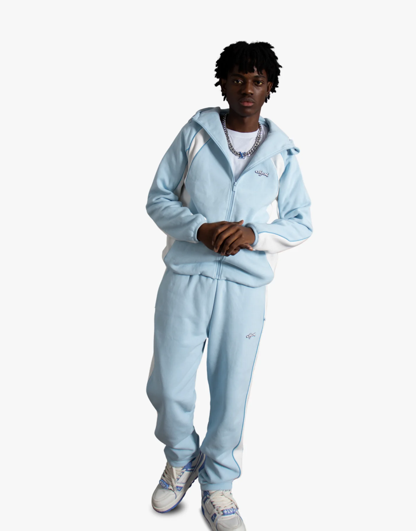 DOUBLE LAYER TROUSERS [BLUE]