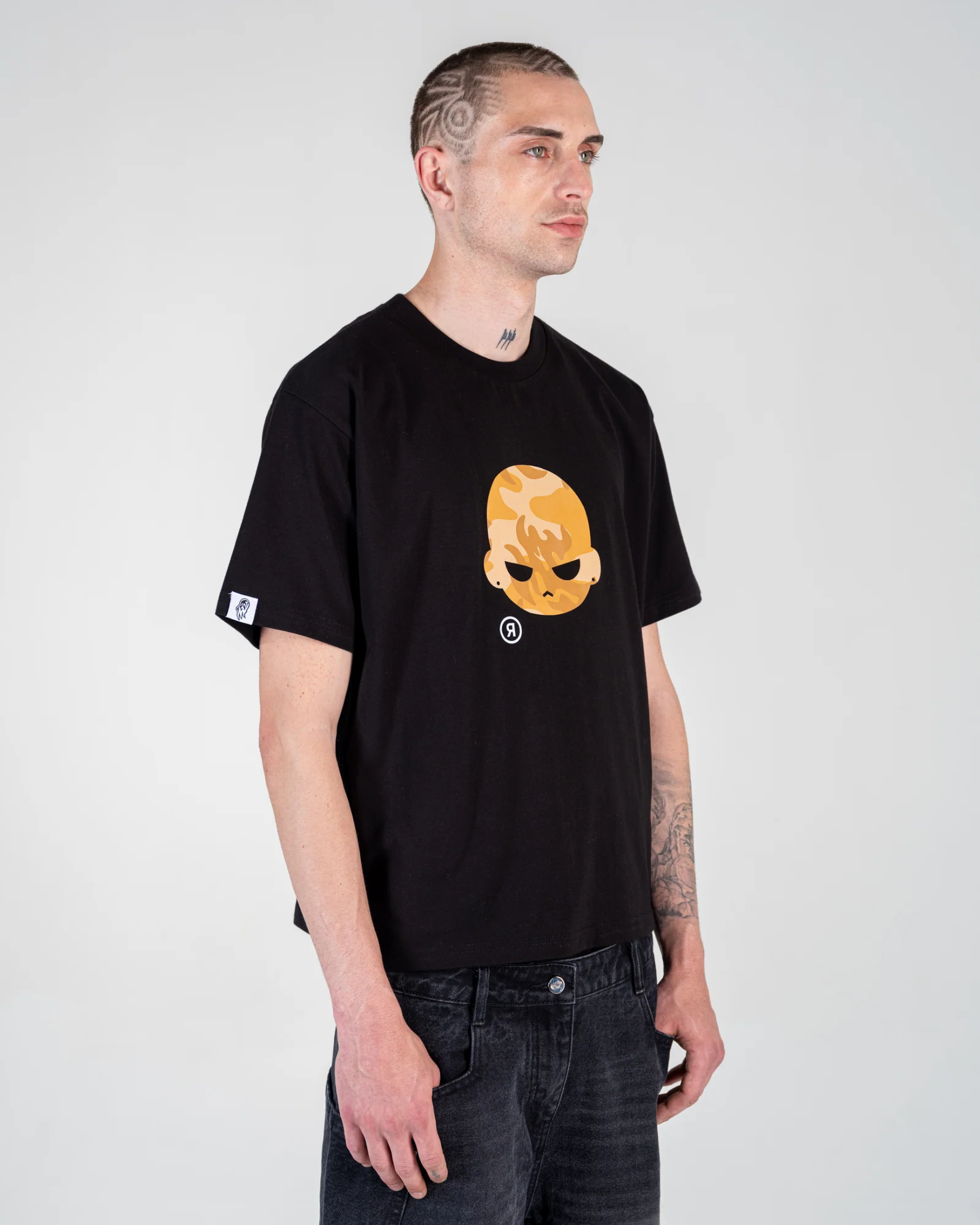HEAD CAMO TEE [ORANGE]