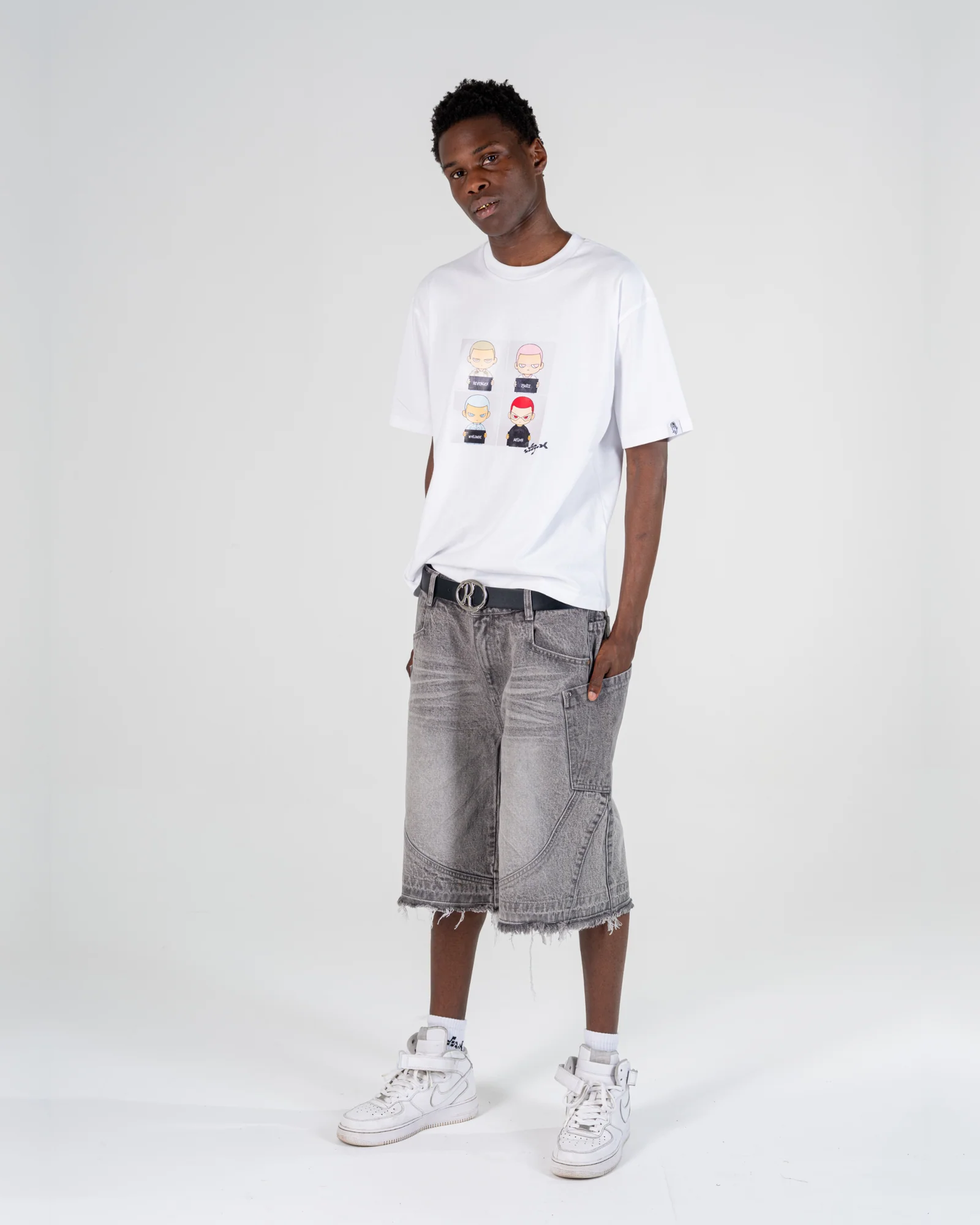MUGSHOT TEE [WHITE]