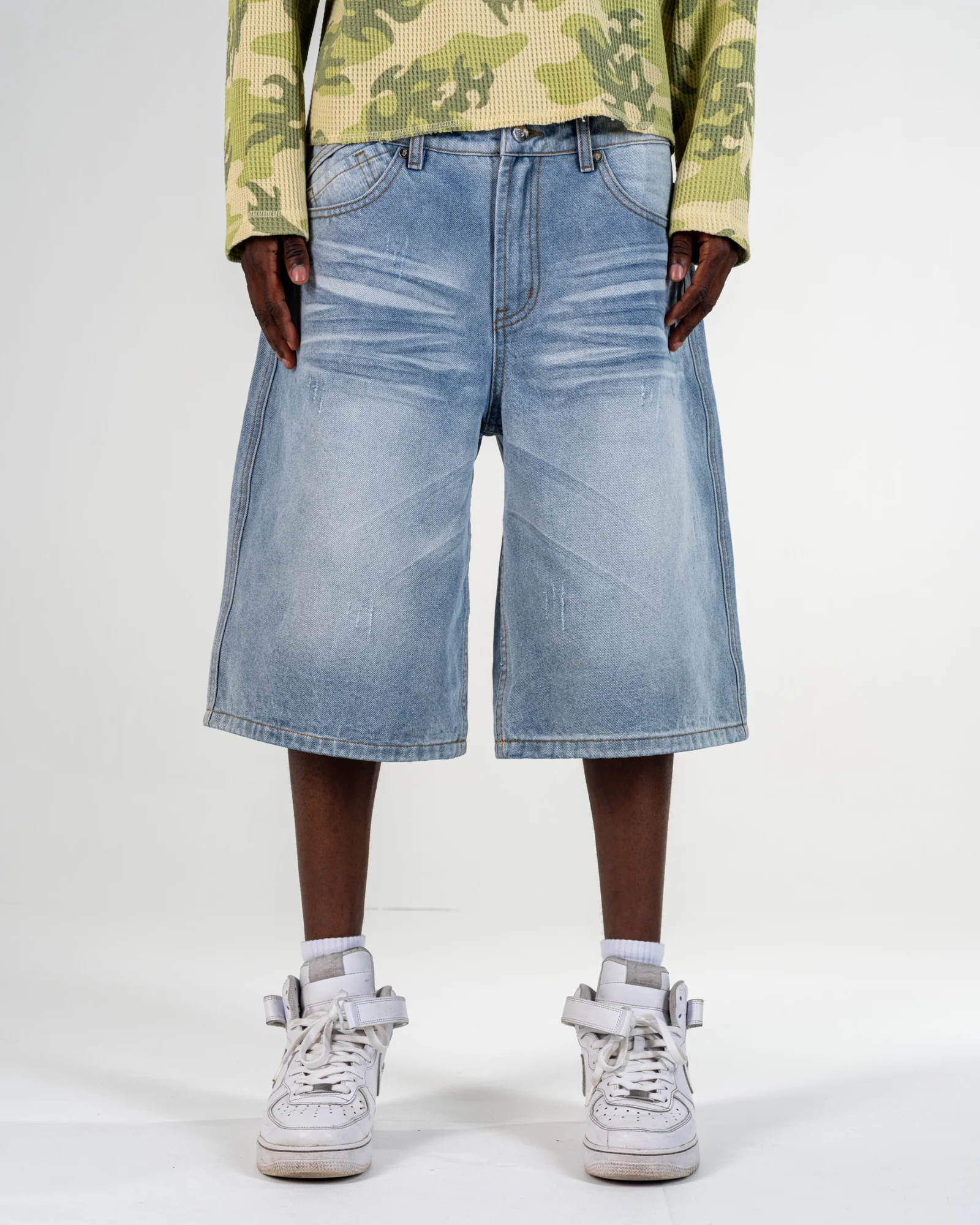 BAGGY JORTS [BLUE]