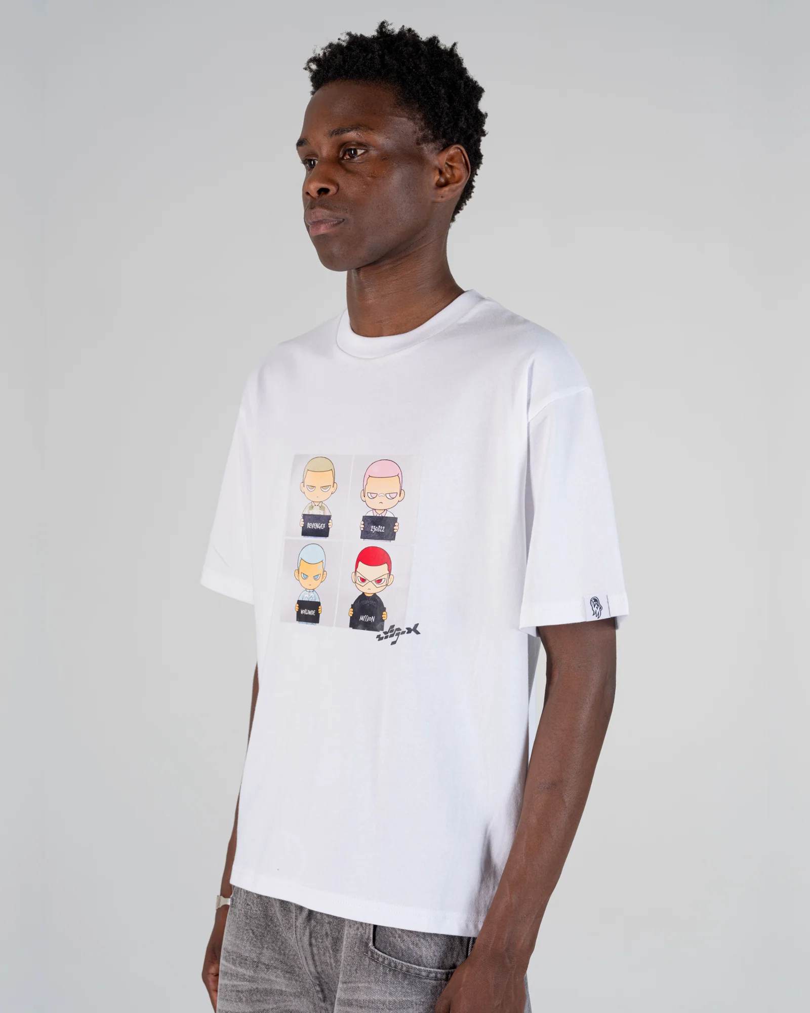 MUGSHOT TEE [WHITE]