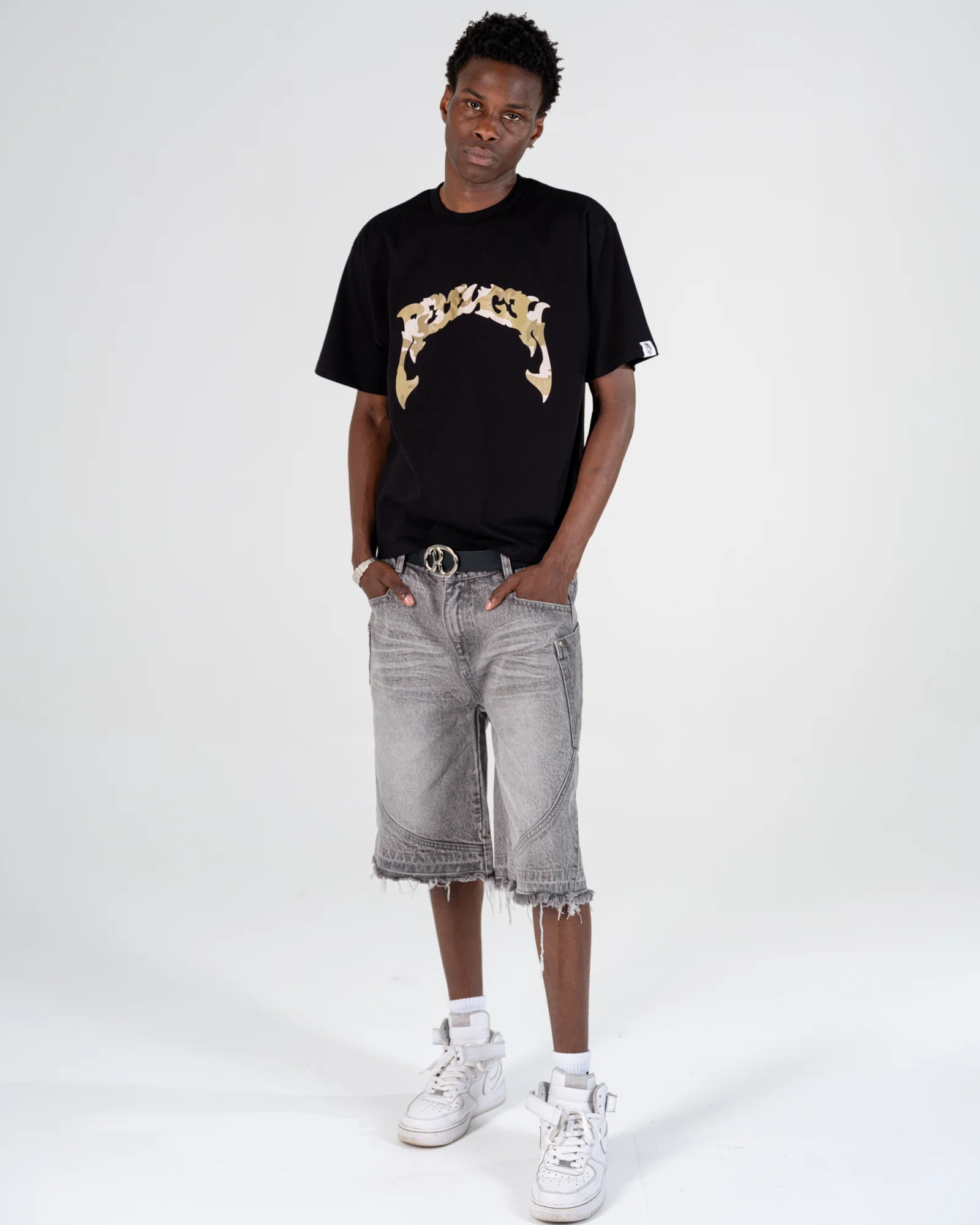 REVENGEX CAMO TEE [GREEN]