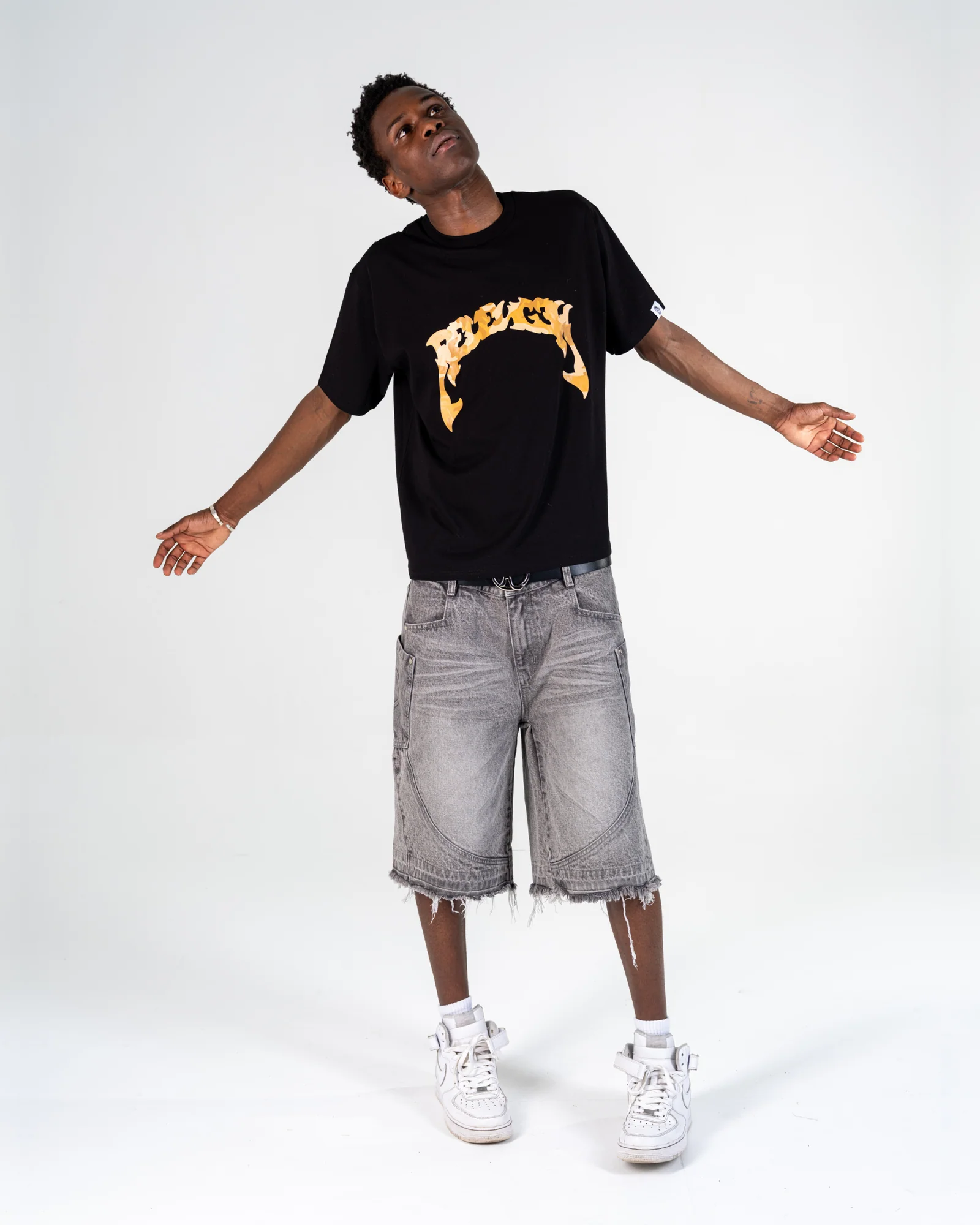 REVENGEX CAMO TEE [ORANGE]