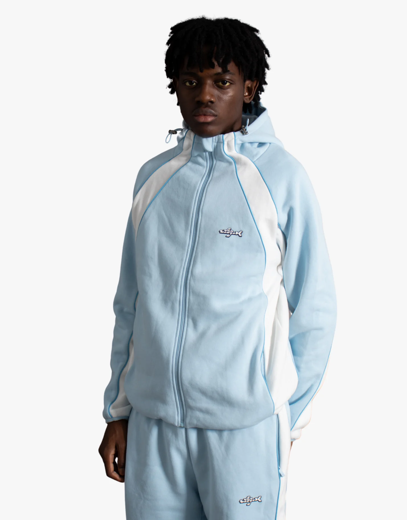 DOUBLE LAYER JACKET [BLUE]