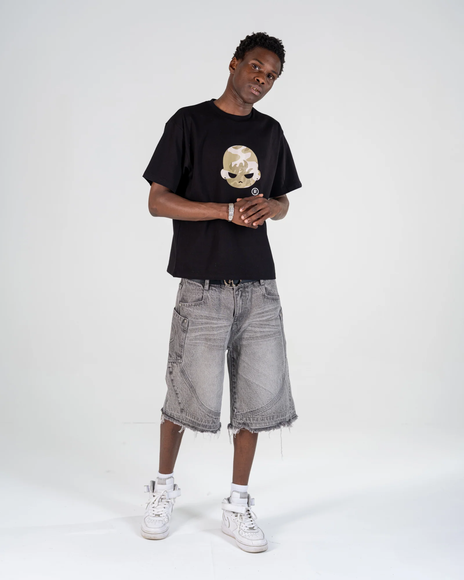 HEAD CAMO TEE [GREEN]