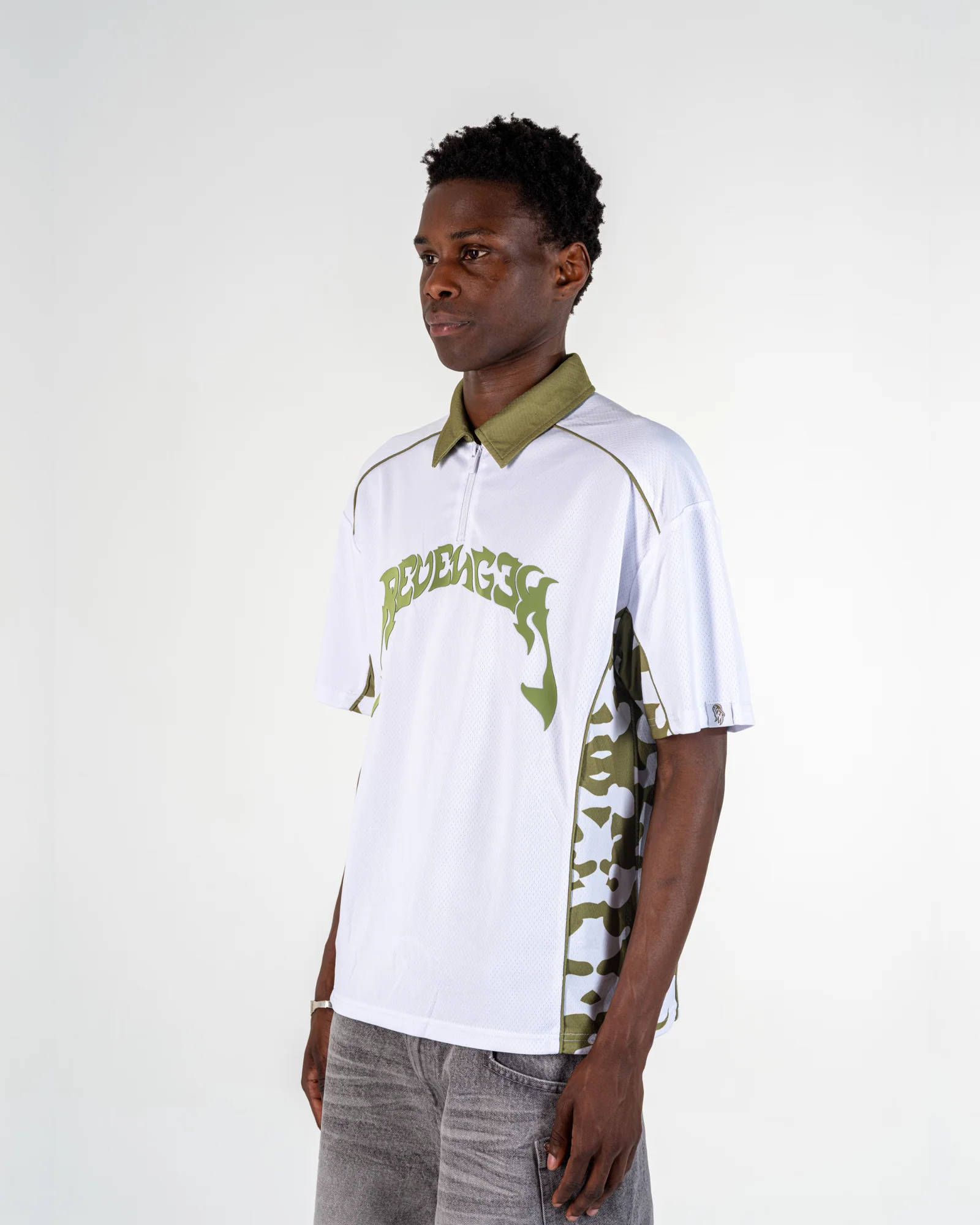 CAMO POLO SHIRT [GREEN]