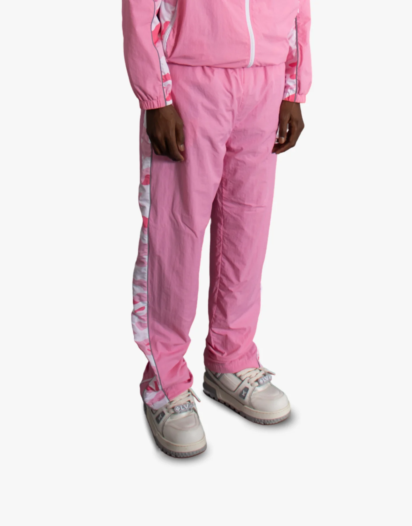 NYLON TROUSERS [PINK]