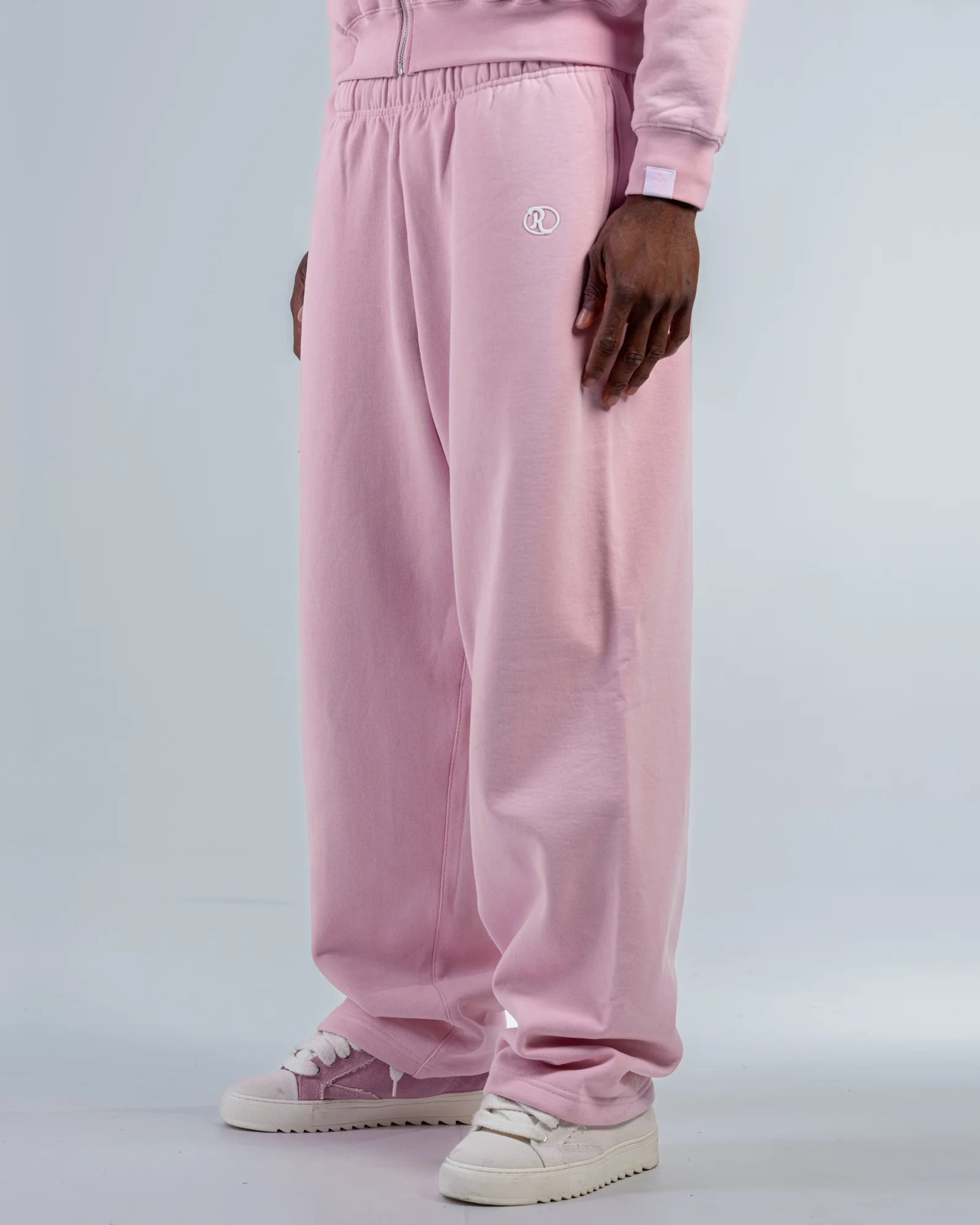 BAGGY JOGGERS PANTS [BABY PINK]