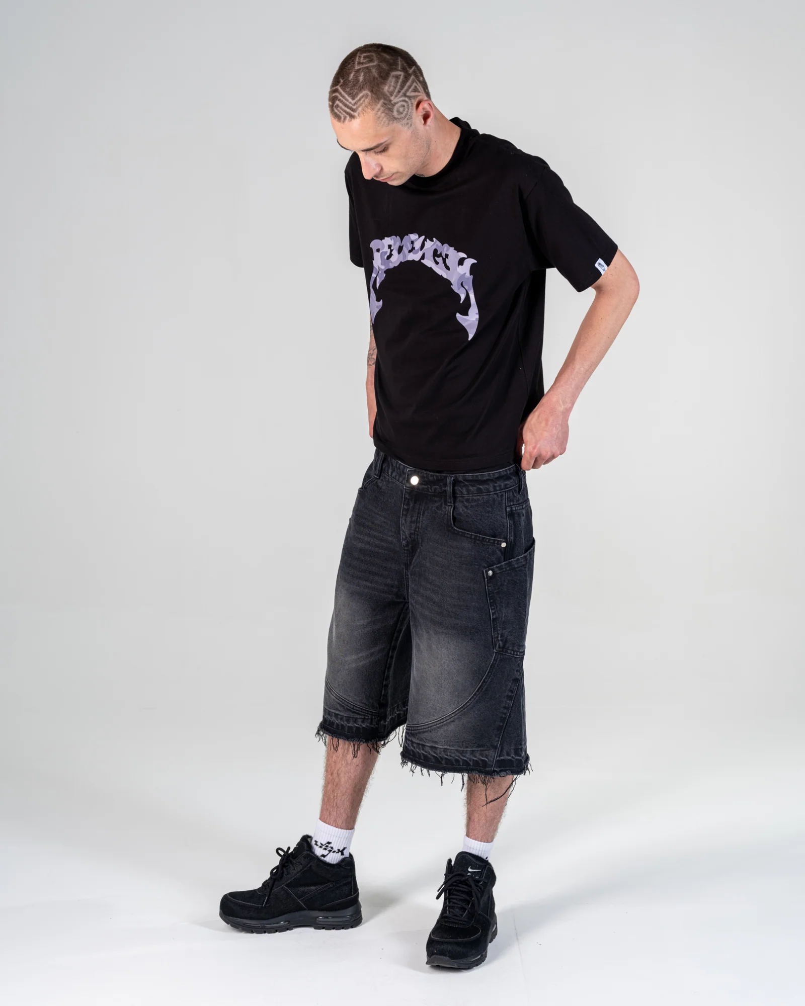 REVENGEX CAMO TEE [GREY]