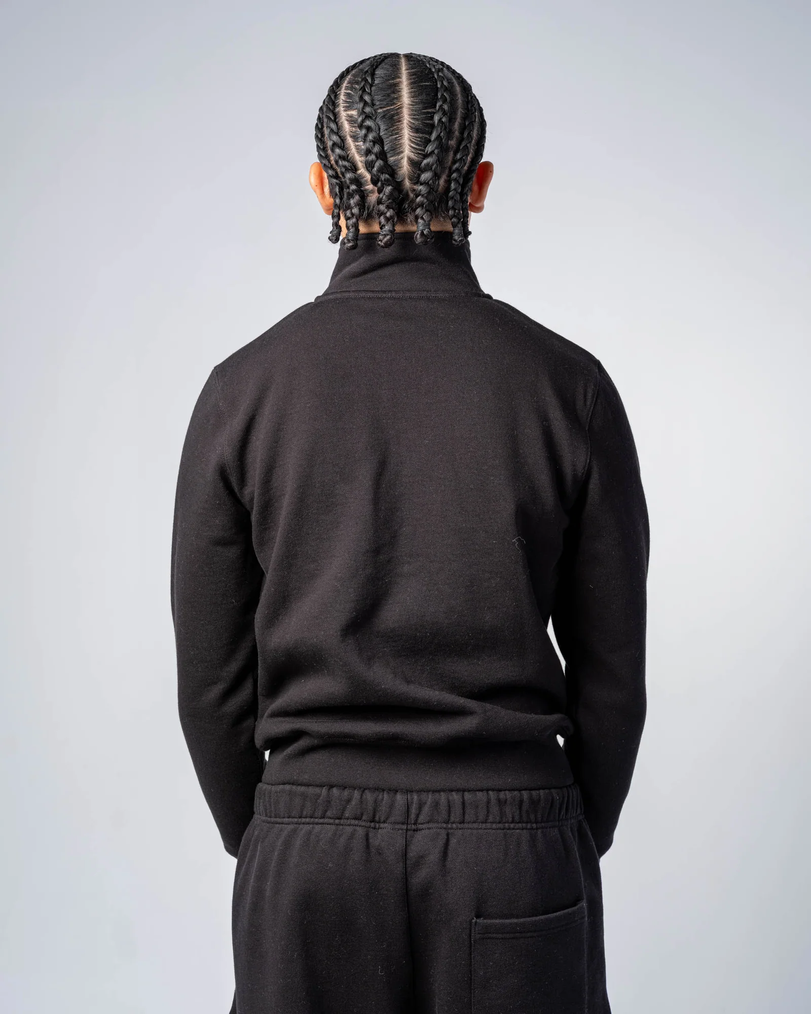 DOUBLE ZIP JACKET [BLACK]