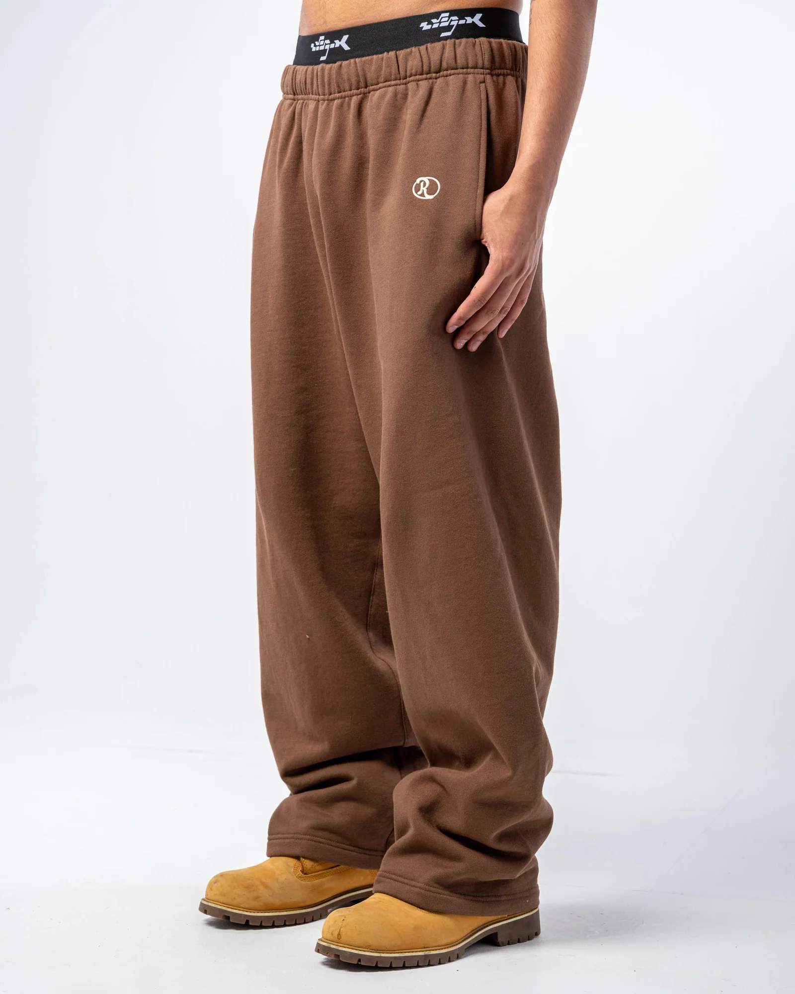 BAGGY JOGGERS PANTS [MOCHA]