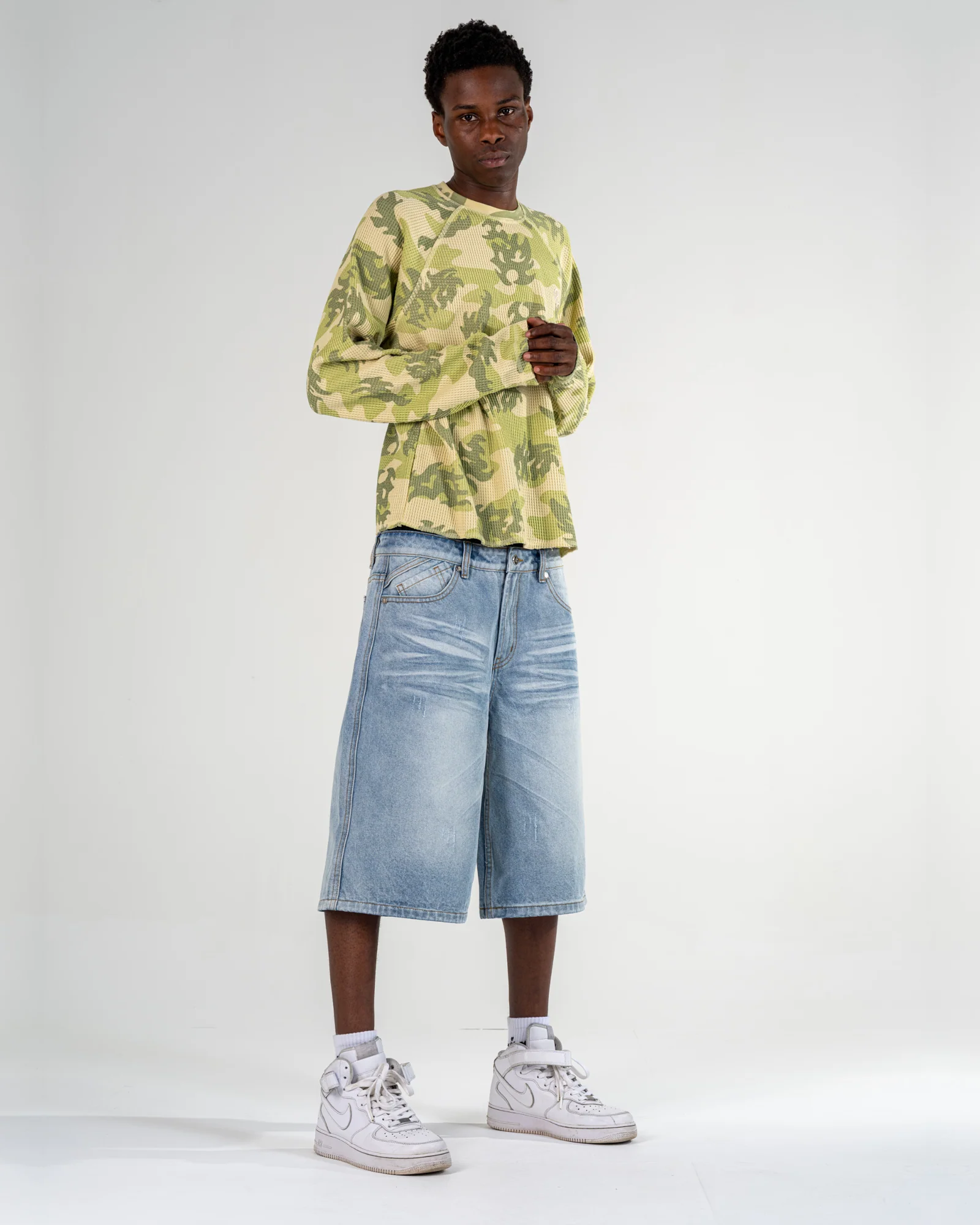 BAGGY JORTS [BLUE]