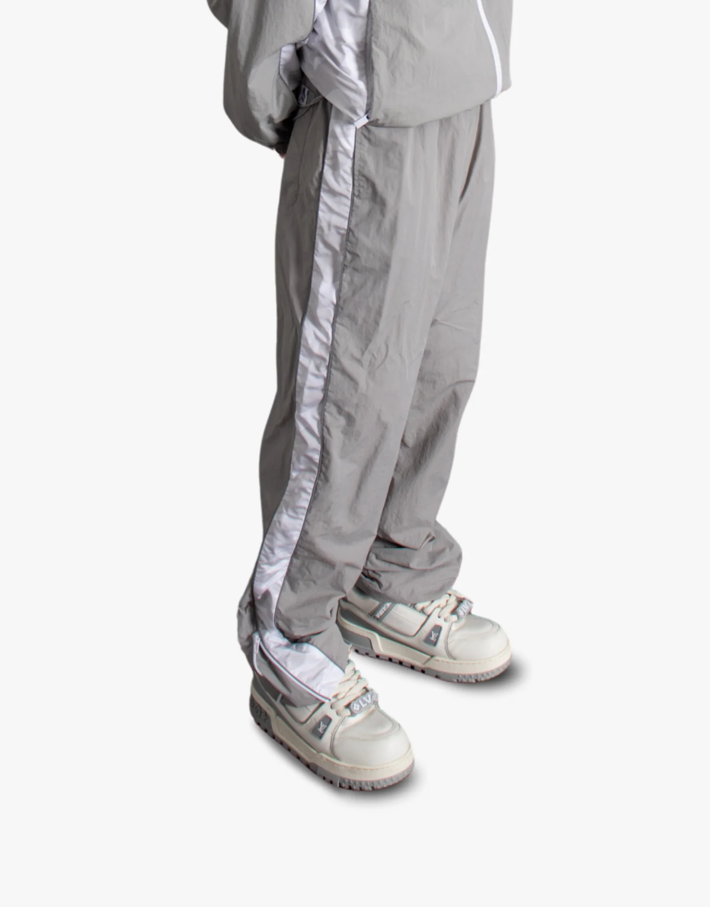 NYLON TROUSERS [GREY]