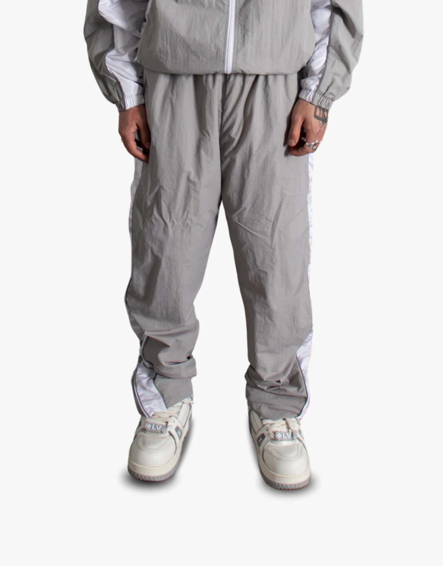 NYLON TROUSERS [GREY]