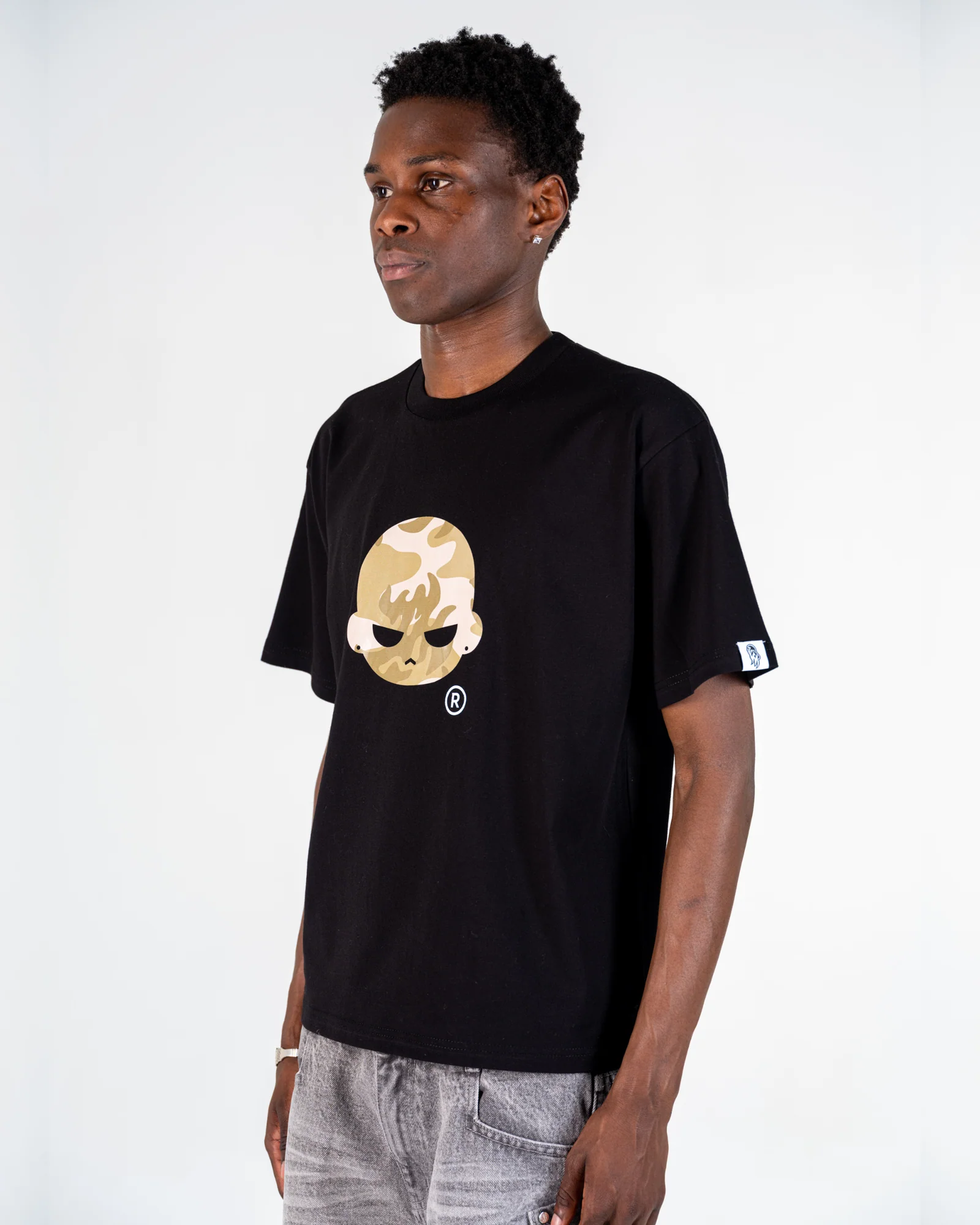 HEAD CAMO TEE [GREEN]