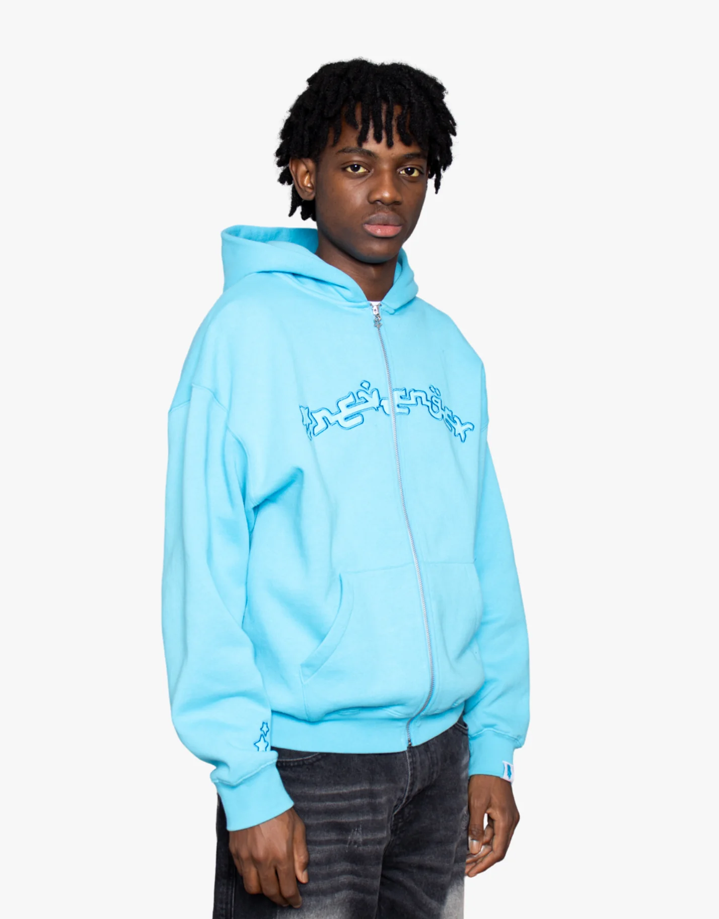 'RVXSTUDIO' ZIP UP [BLUE]