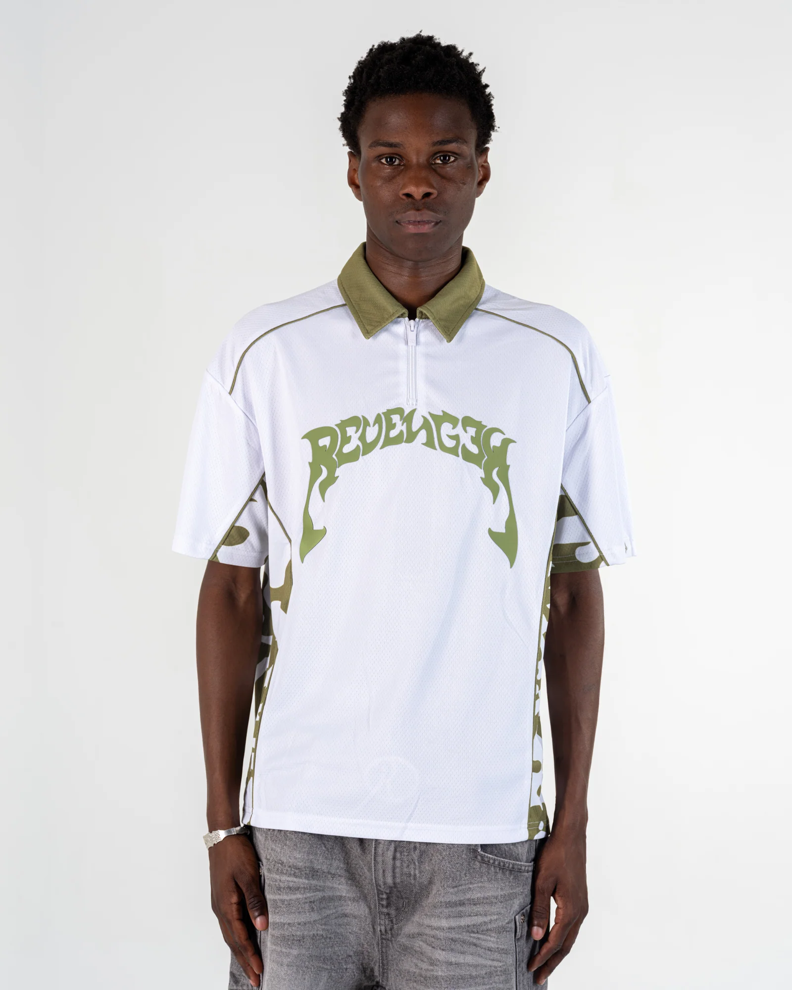 CAMO POLO SHIRT [GREEN]
