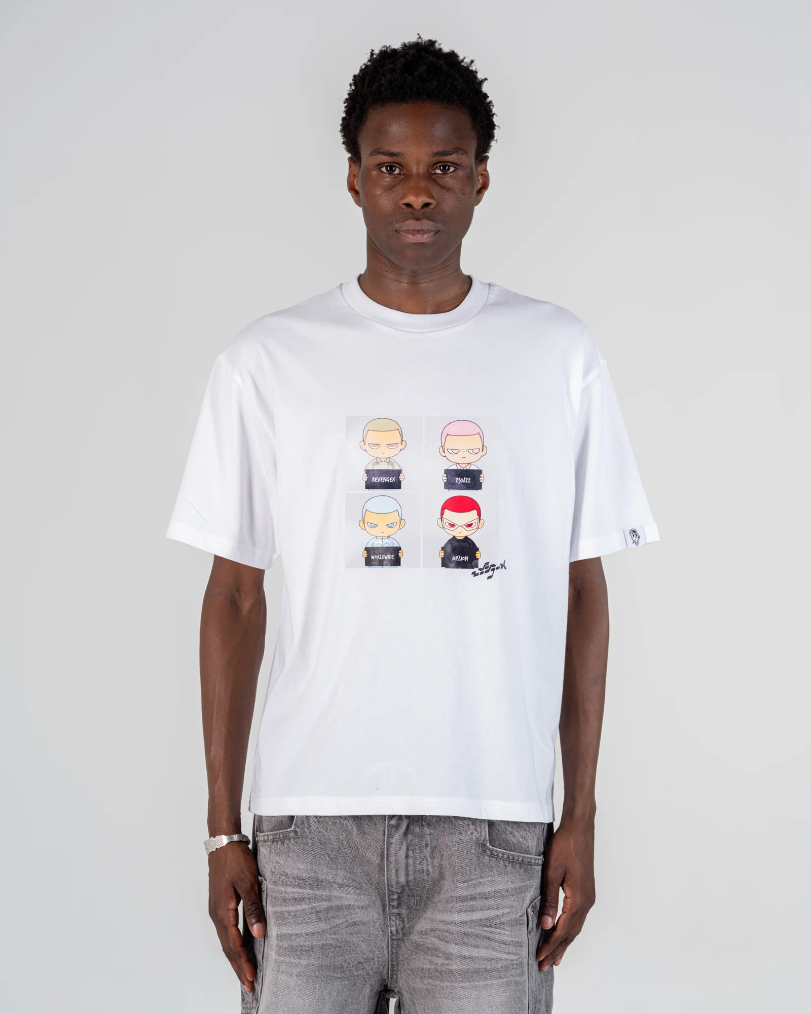 MUGSHOT TEE [WHITE]