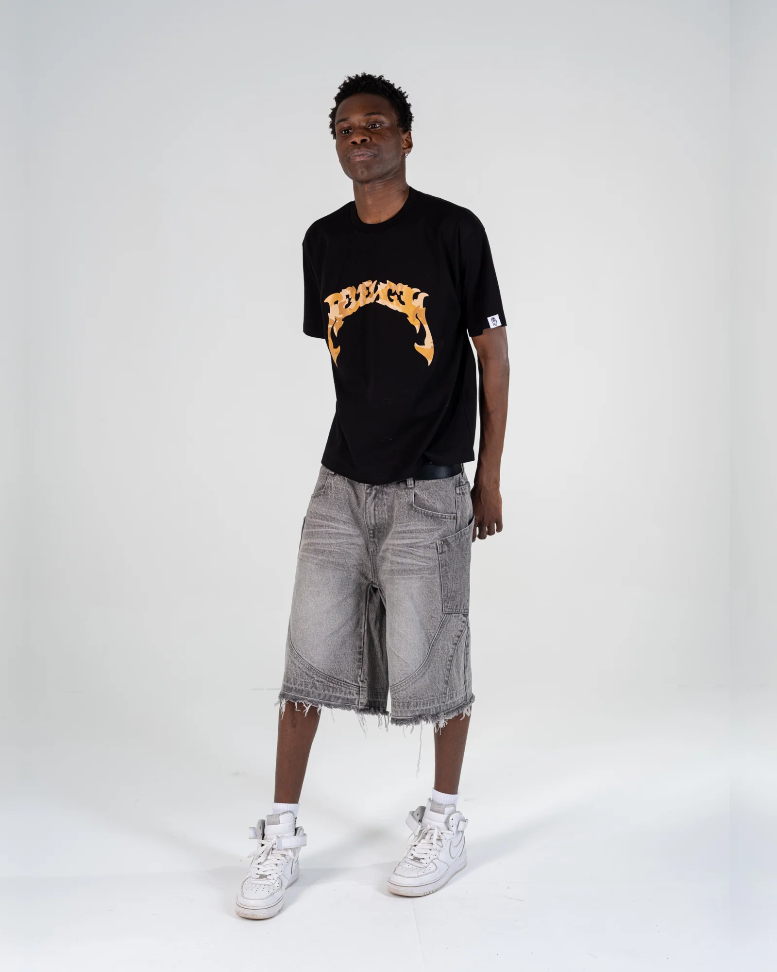 REVENGEX CAMO TEE [ORANGE]
