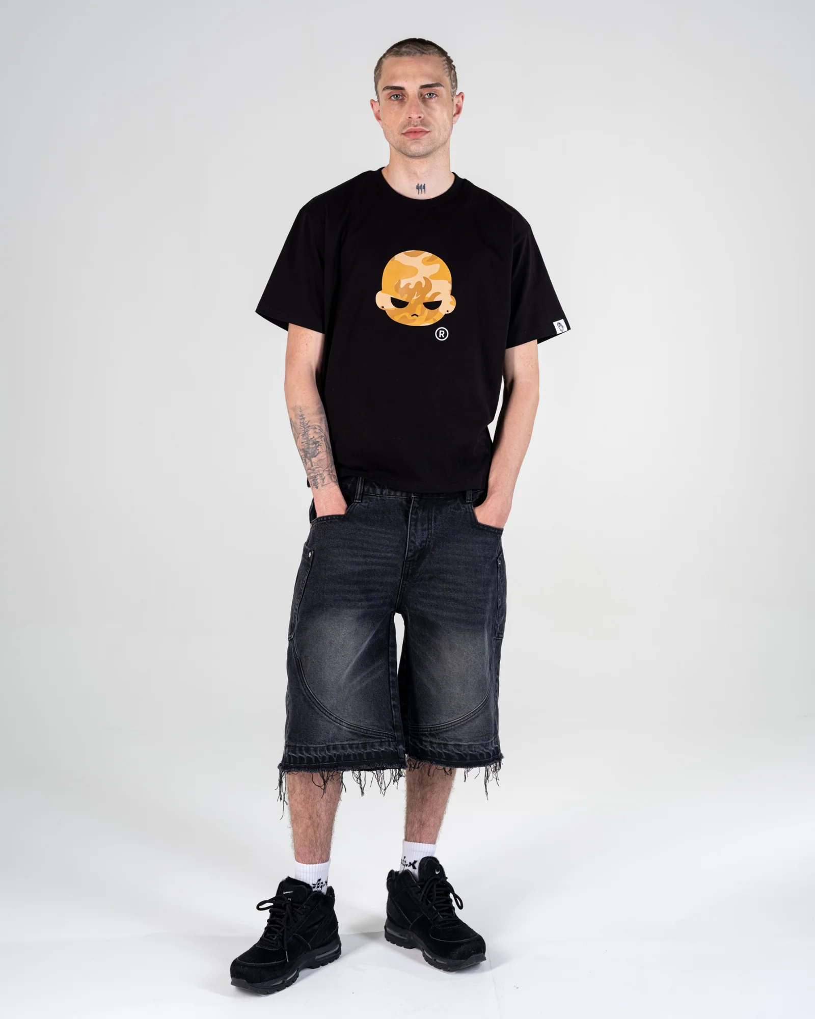 HEAD CAMO TEE [ORANGE]