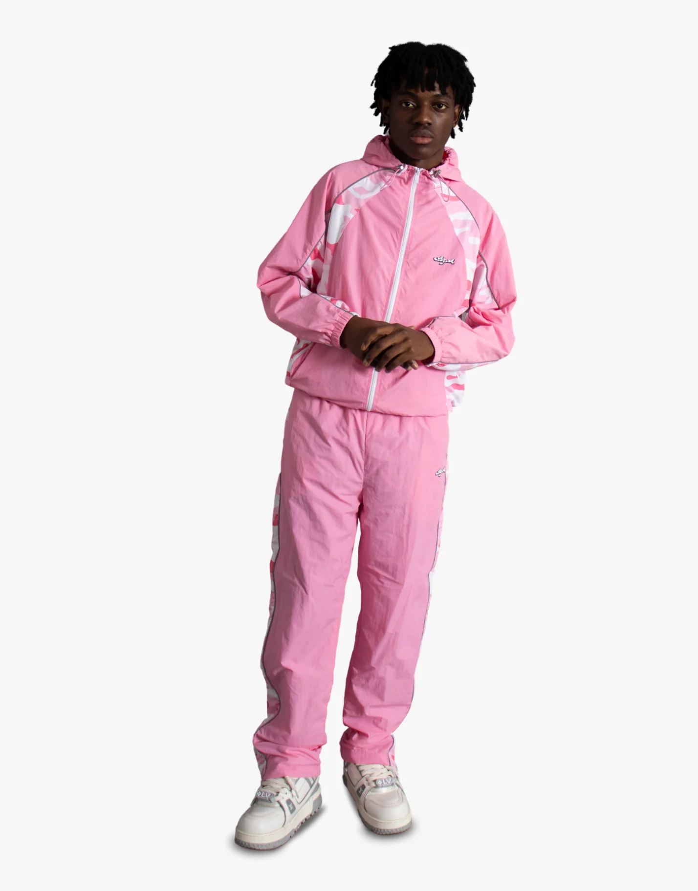 NYLON TROUSERS [PINK]